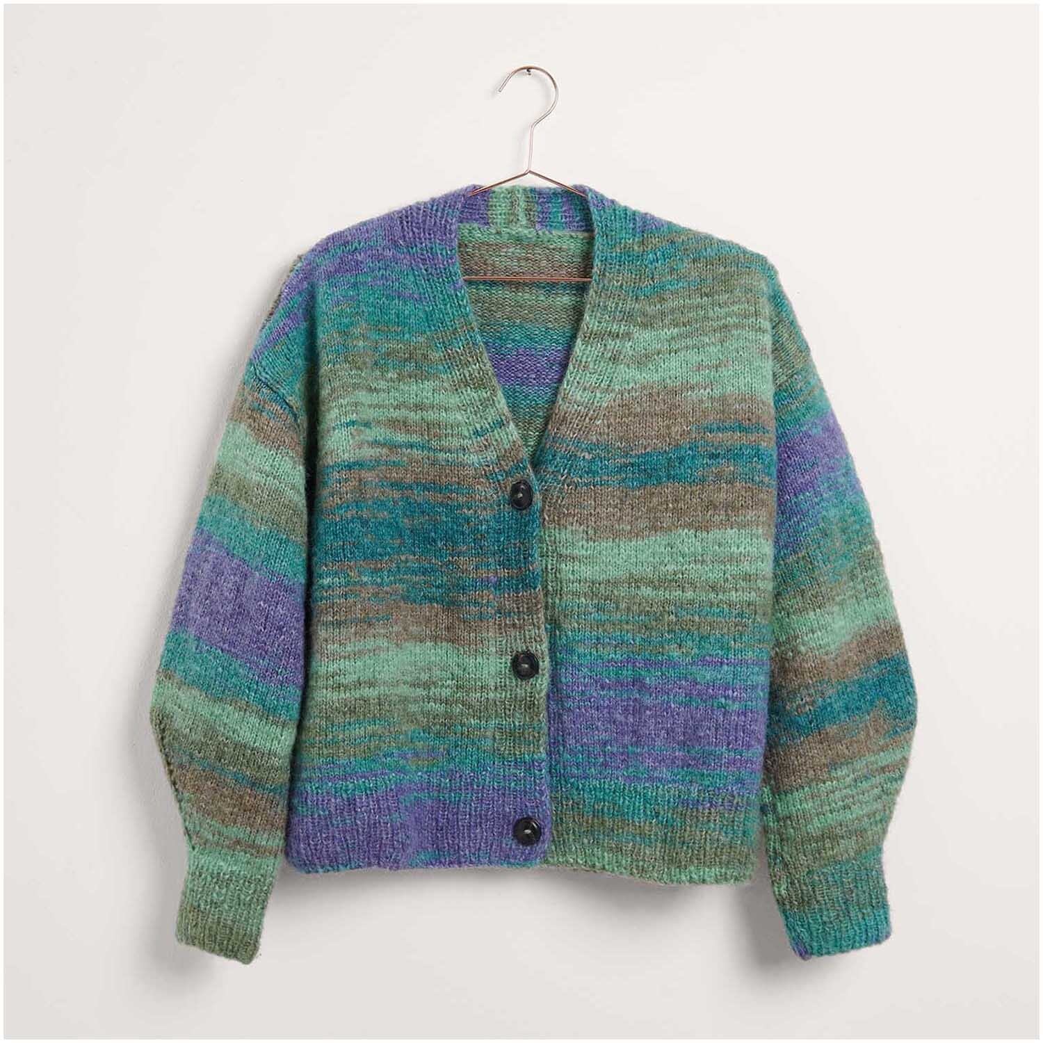 Strickset Jacke Modell 19 aus Creative Painted Power Special