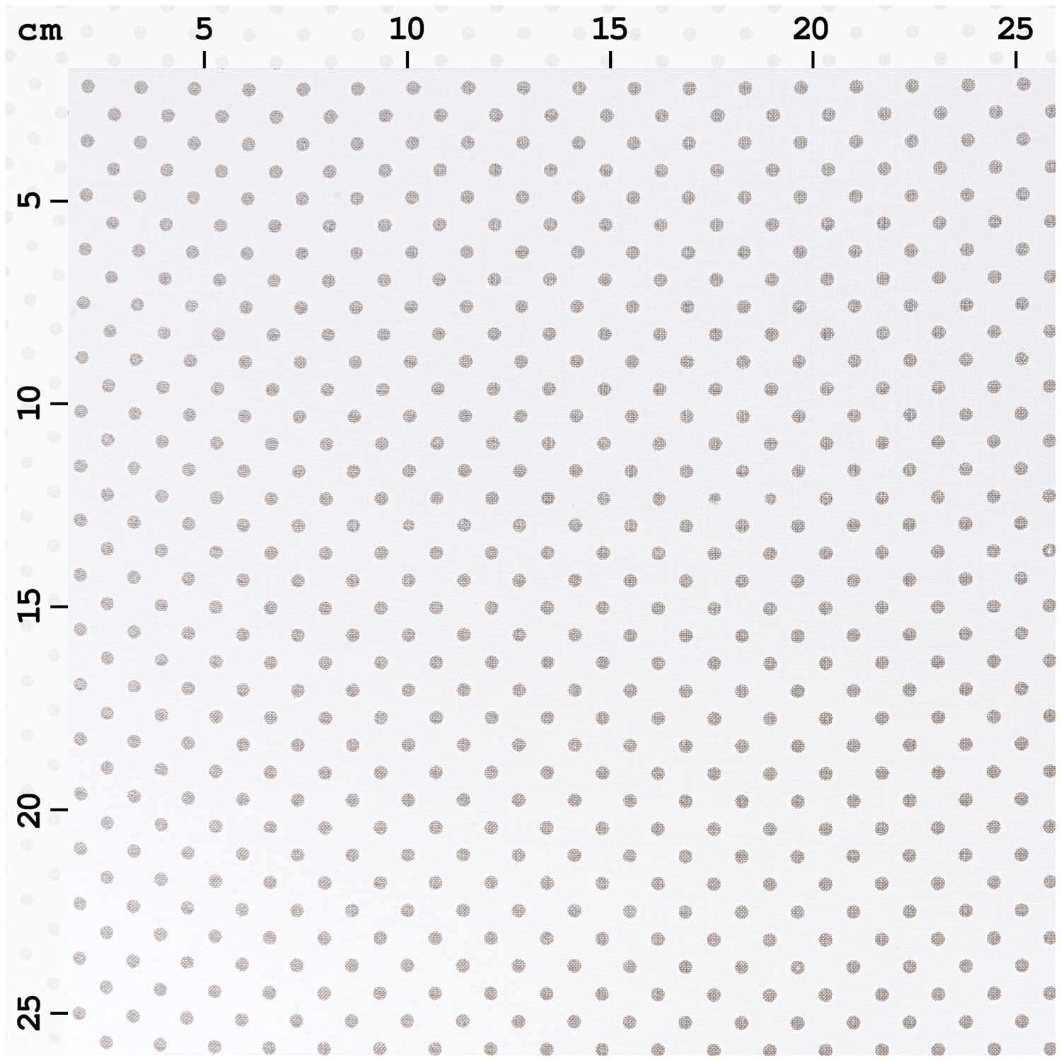 Stoff Punkte klein weiß-grau 50x140cm Stoff Punkte klein weiß-grau 50x140cm