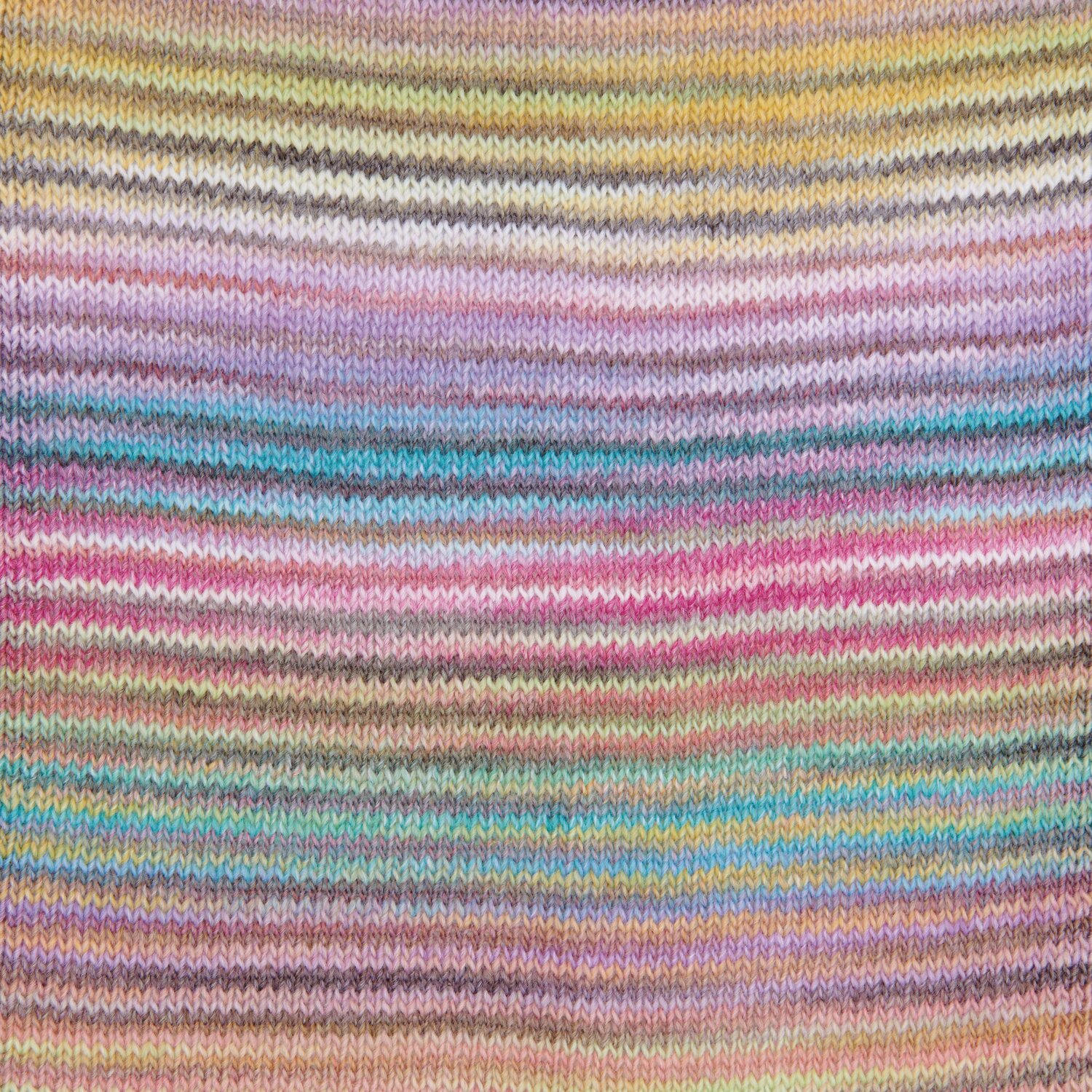 Creative Melange aran Wonderball: Gestricktes Muster in sanften Pastelltönen, 200g 640m.