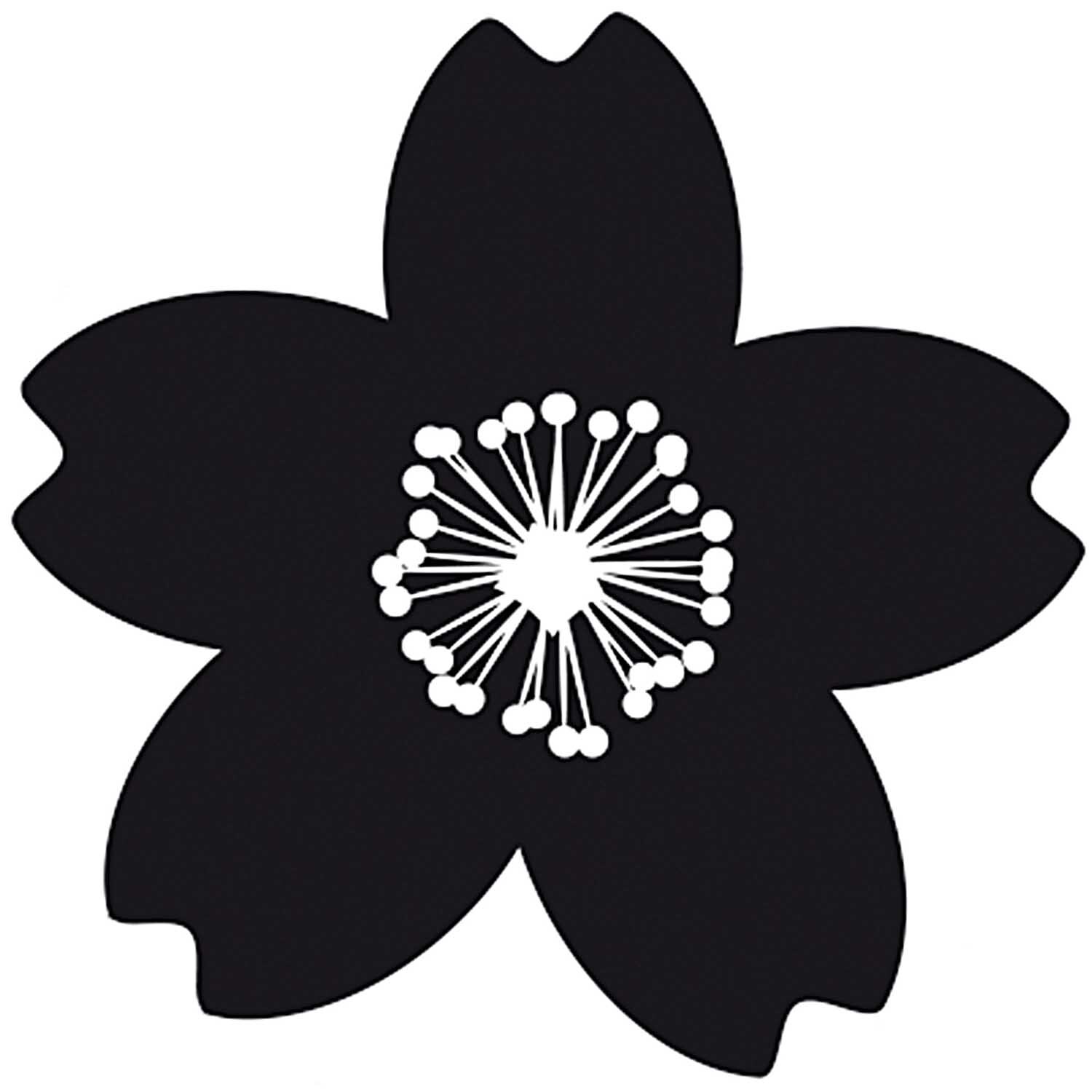 Stempel Kirschblüte rund 3,5cm