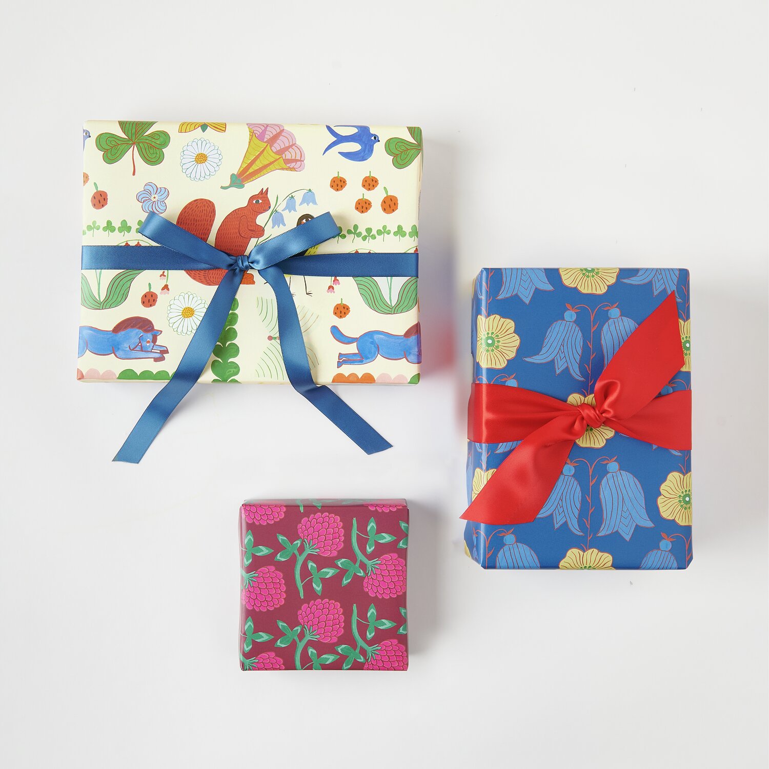 Geschenkpapier Rotklee Geschenkpapier Rotklee