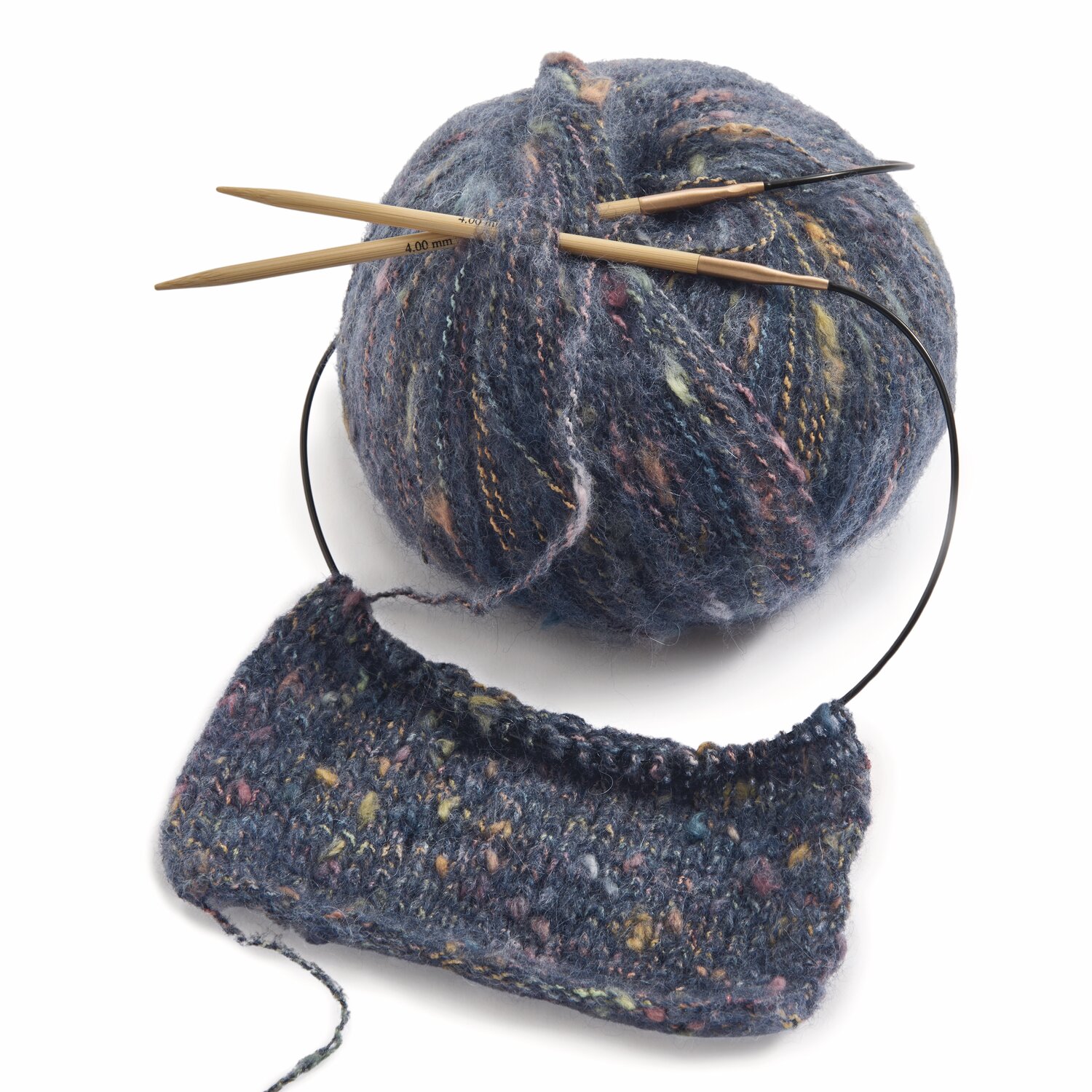 Fashion Cotton Alpaca Fun Neps 50g 215m Farbe Marine von Rico Design