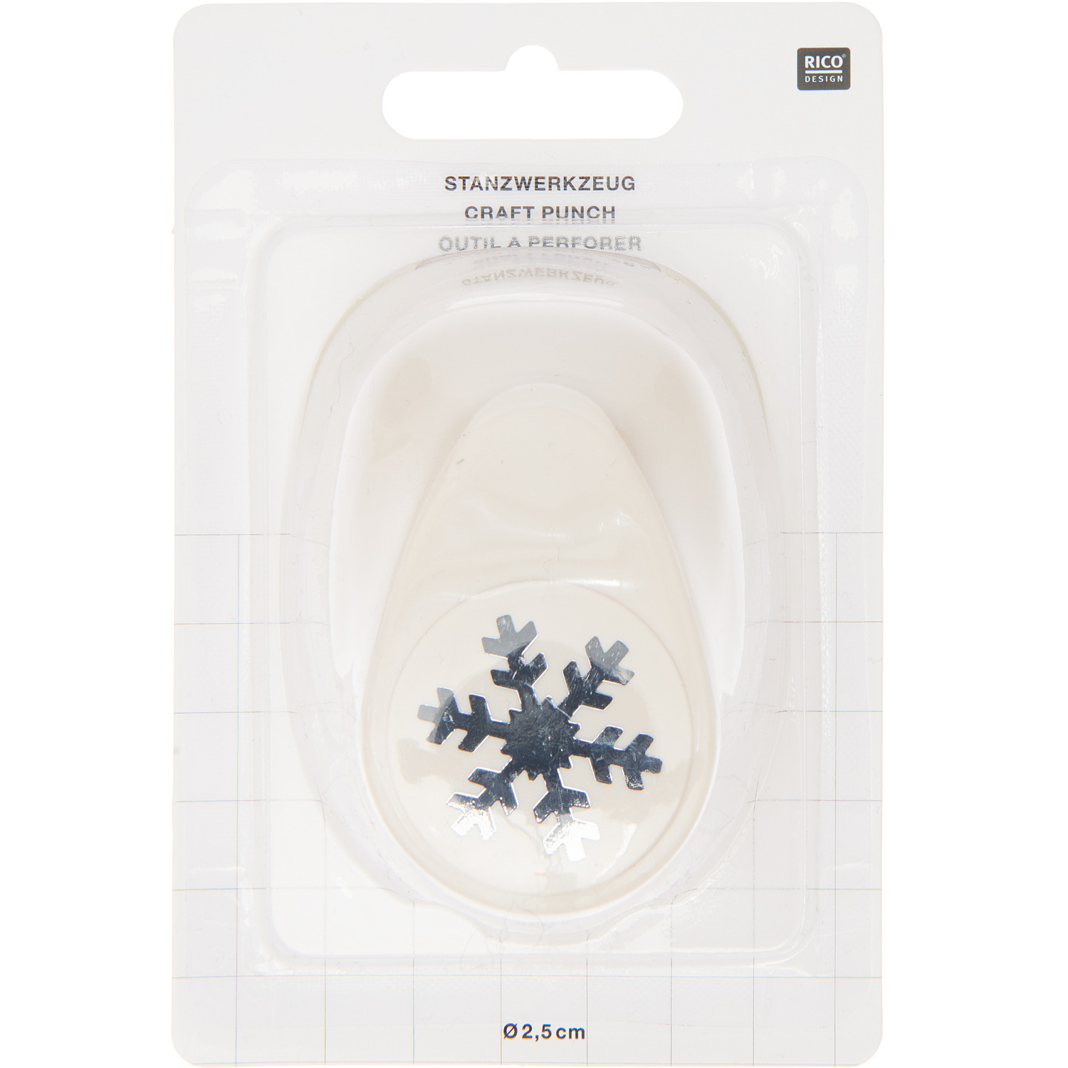 Paper Poetry Stanzer Eiskristall 2,5cm Paper Poetry Stanzer Eiskristall 2,5cm
