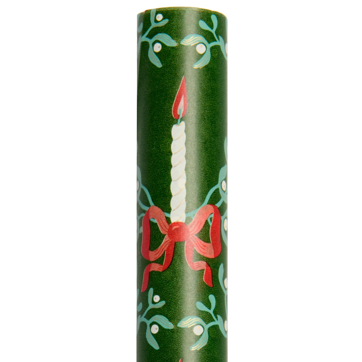 Seidenpapier Advent Mistelzweige Kerzen 50x415cm von Rico Design