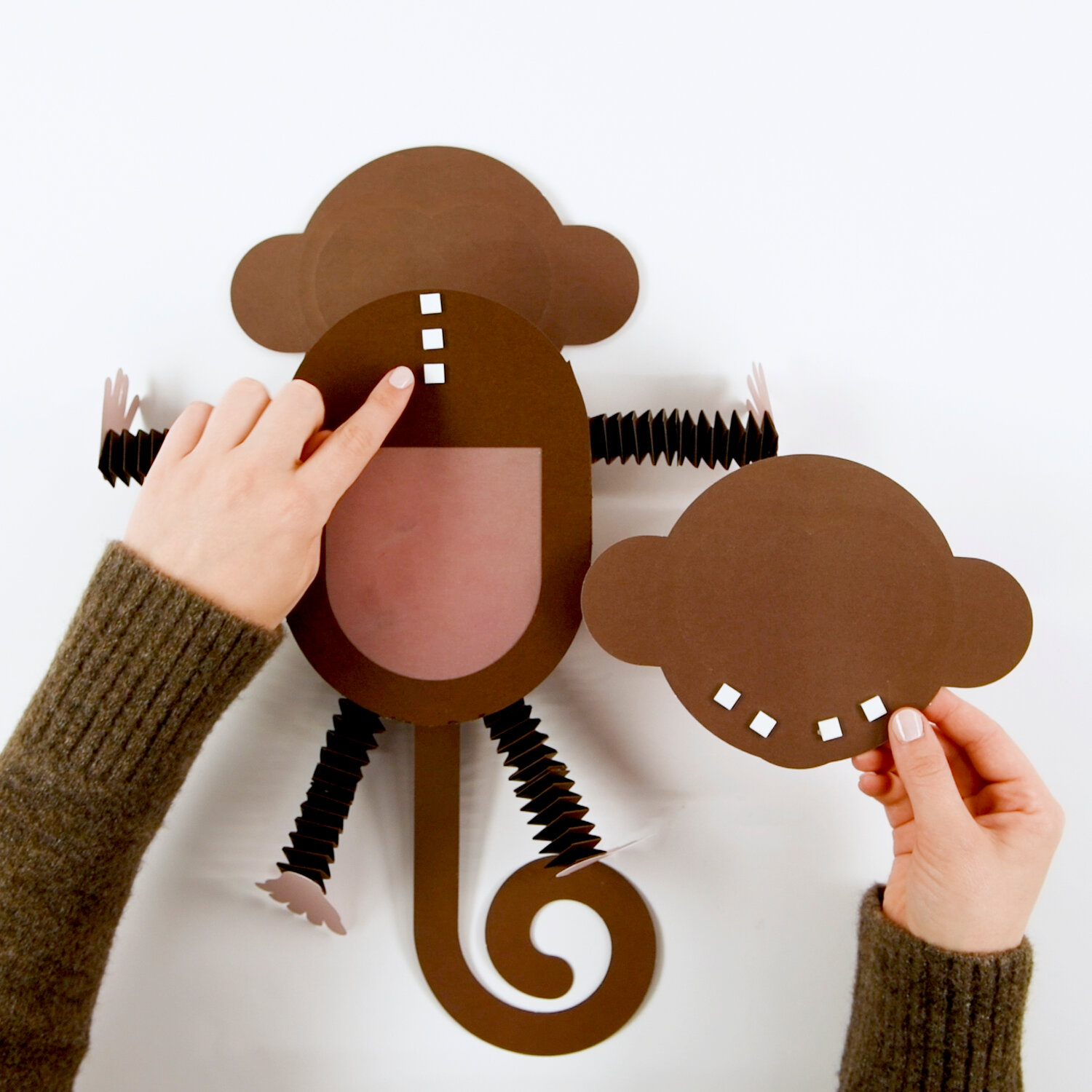 Bastelset Affe-Laterne von Rico Design