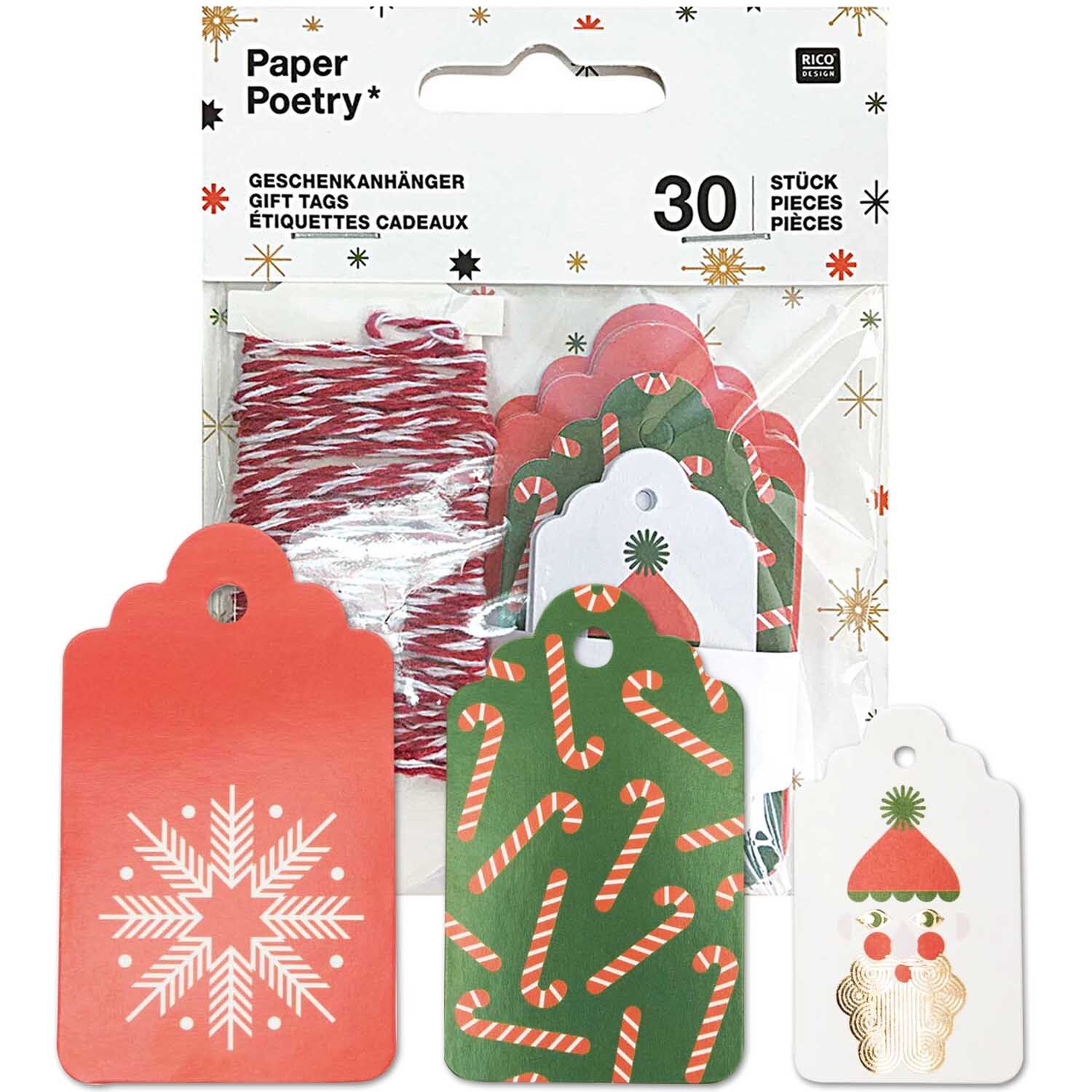 Paper Poetry Geschenkanhänger 30 Stück Paper Poetry Geschenkanhänger 30 Stück