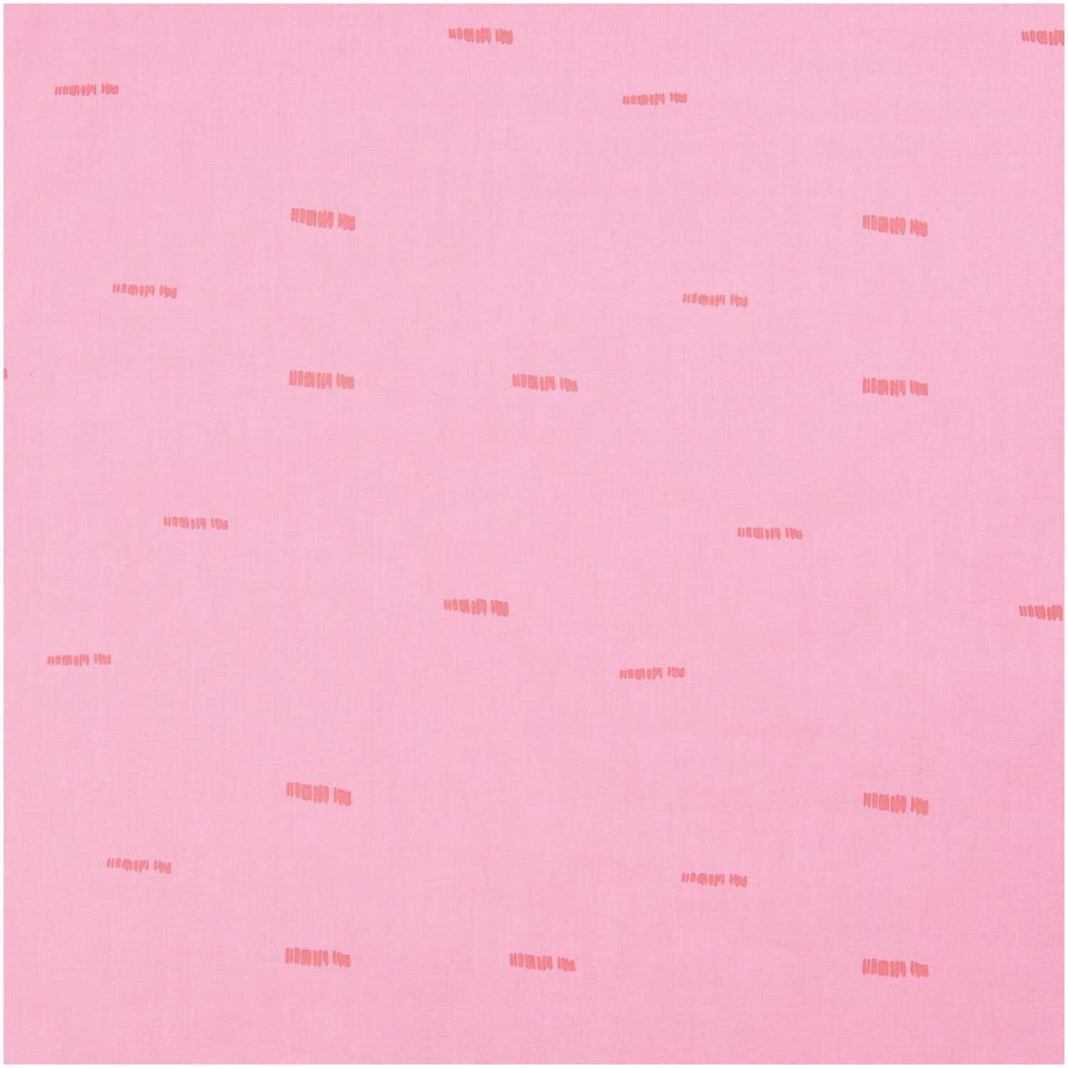 Druckstoff Nature Matters Striche pink-neon 140cm