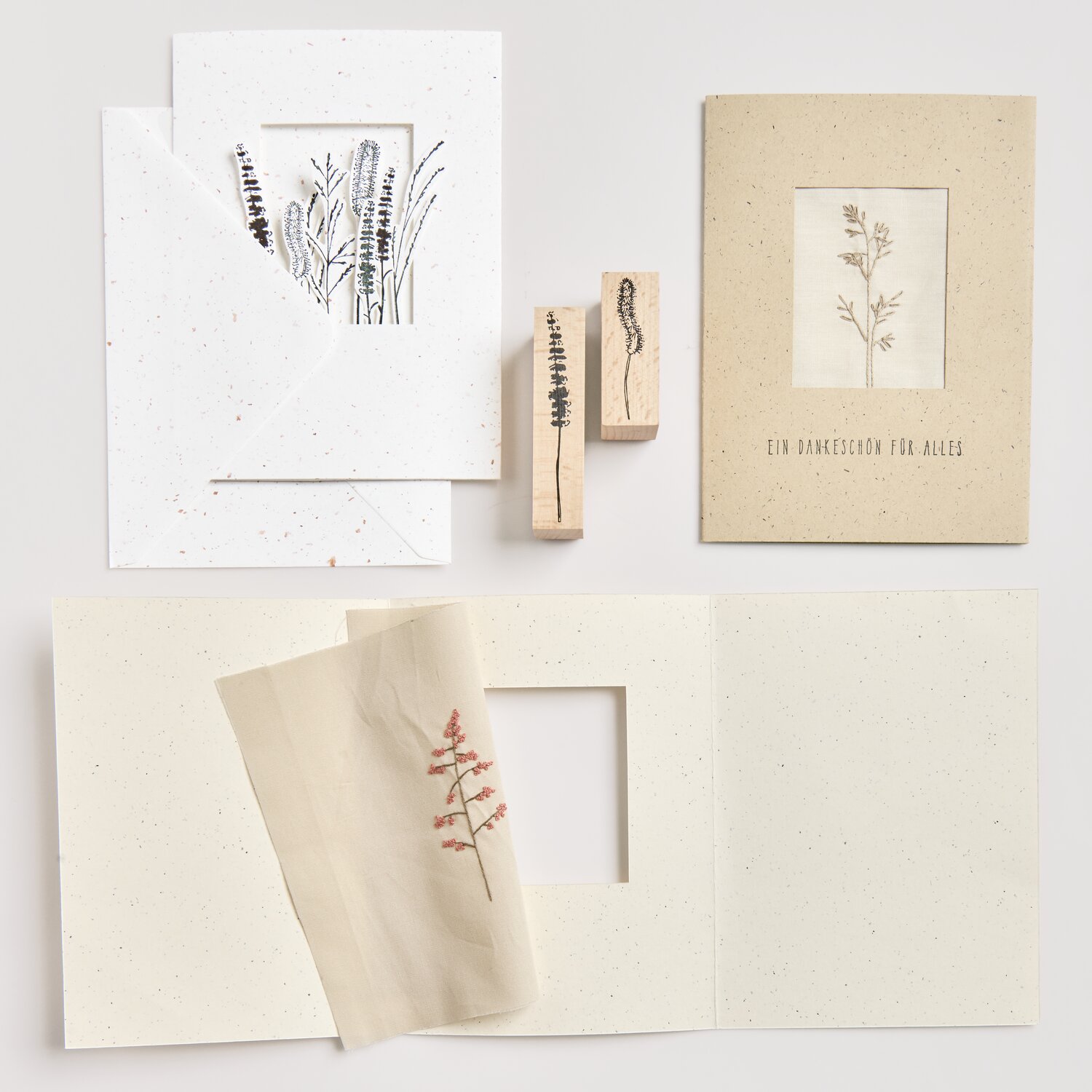 Paper Poetry Passepartoutkarten B6 12-teilig von Rico Design