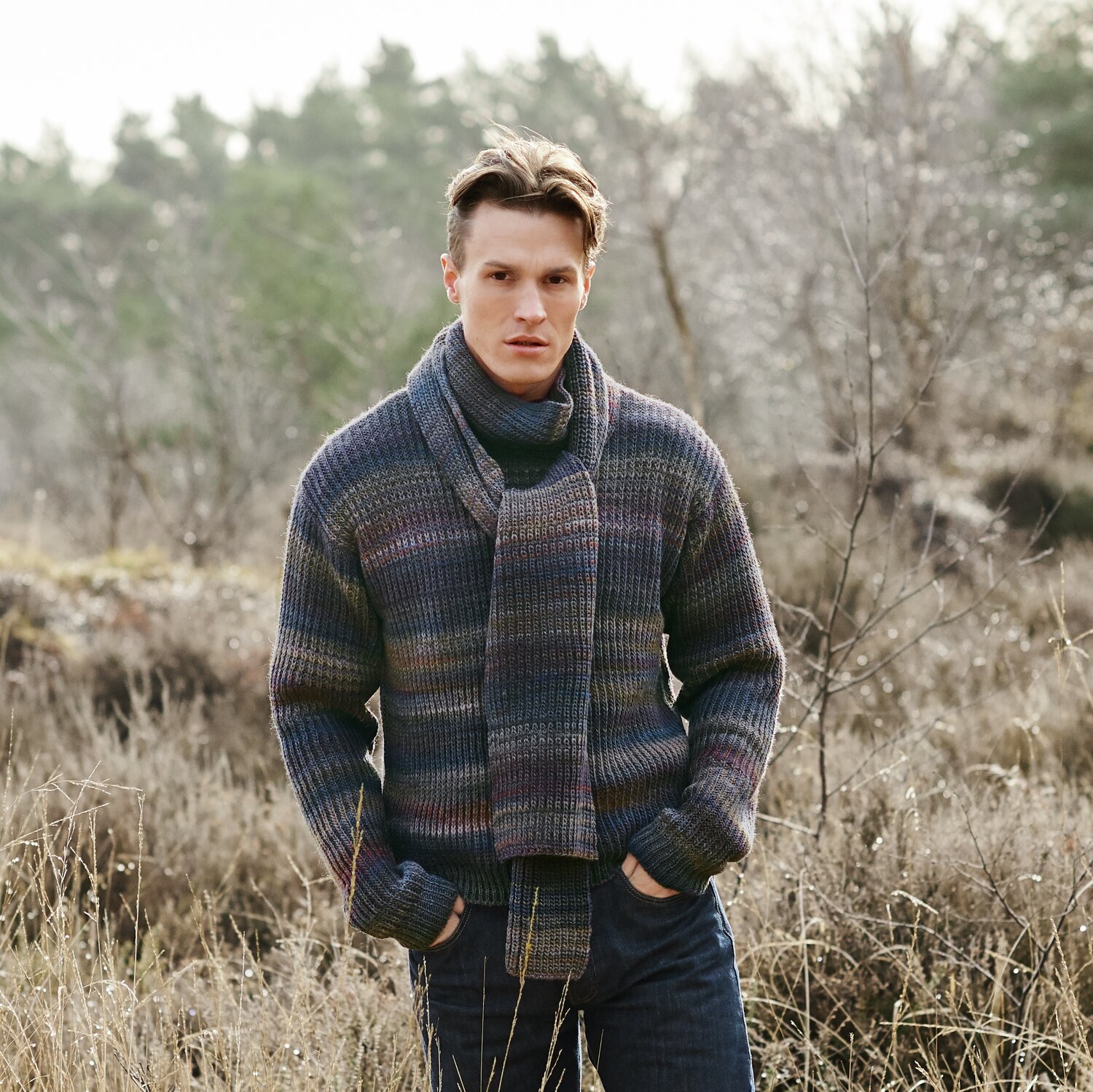 Strickset Pullover Modell 24 aus Lovewool No. 21 von Rico Design