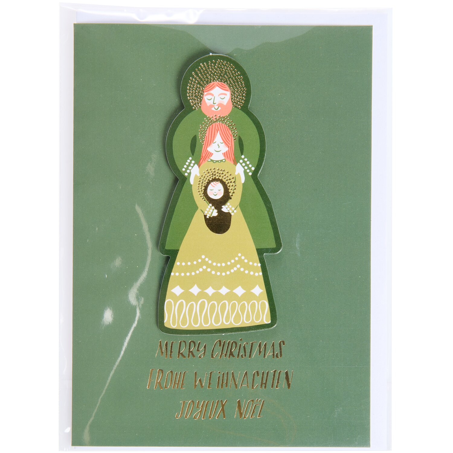 Grußkarte Advent Holy Family B6 von Rico Design