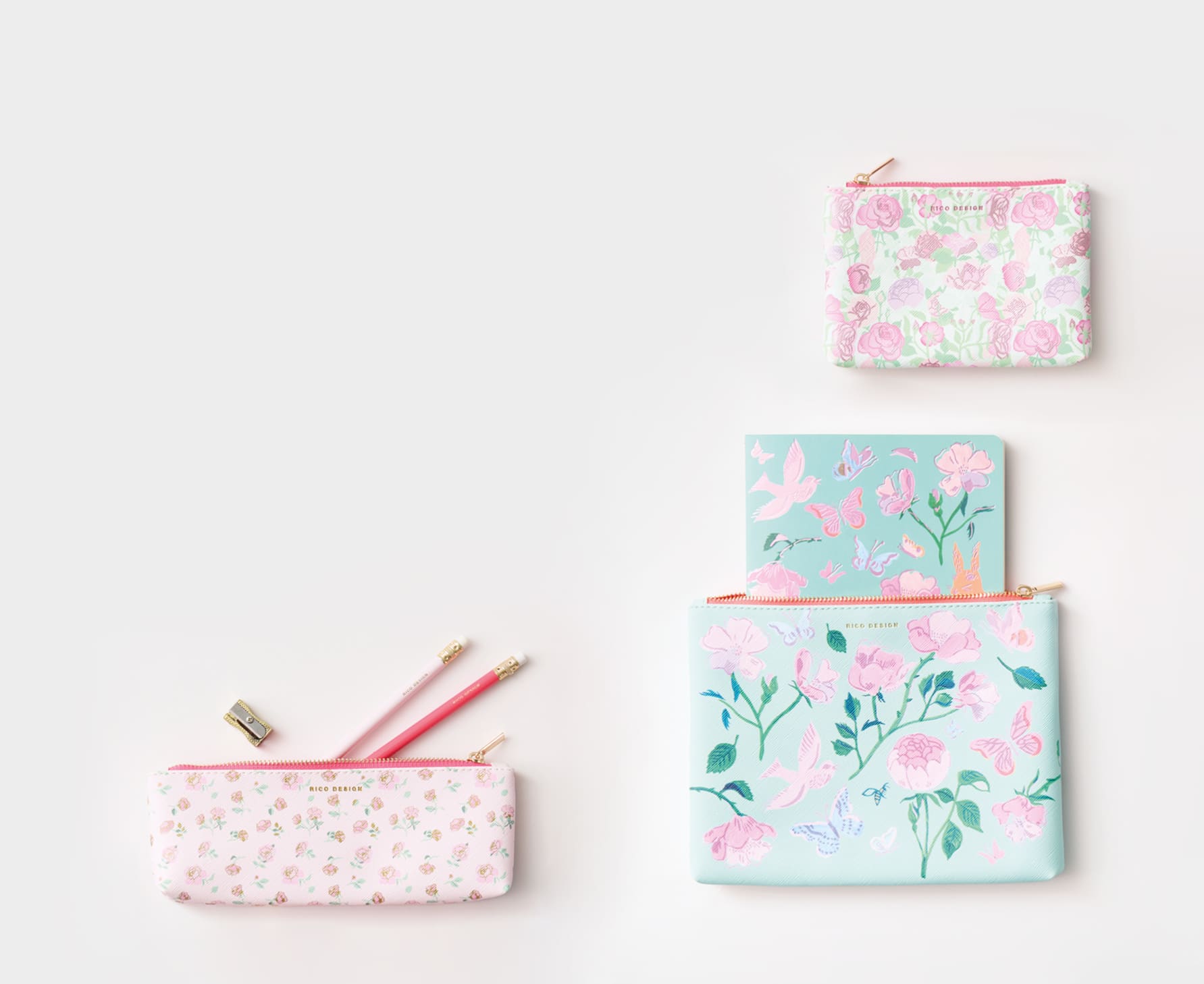 Etuis aus der Kollektion La vie en rose
