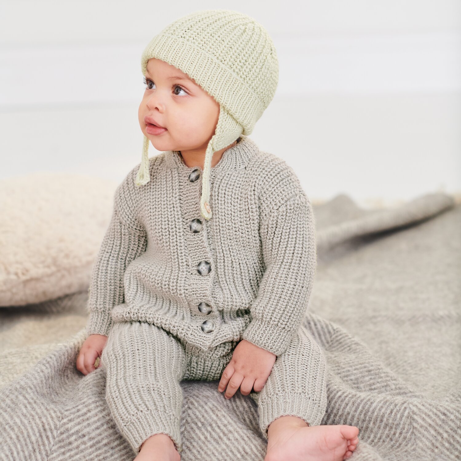 Strickset Mütze Modell 07 aus Baby 042 von Rico Design