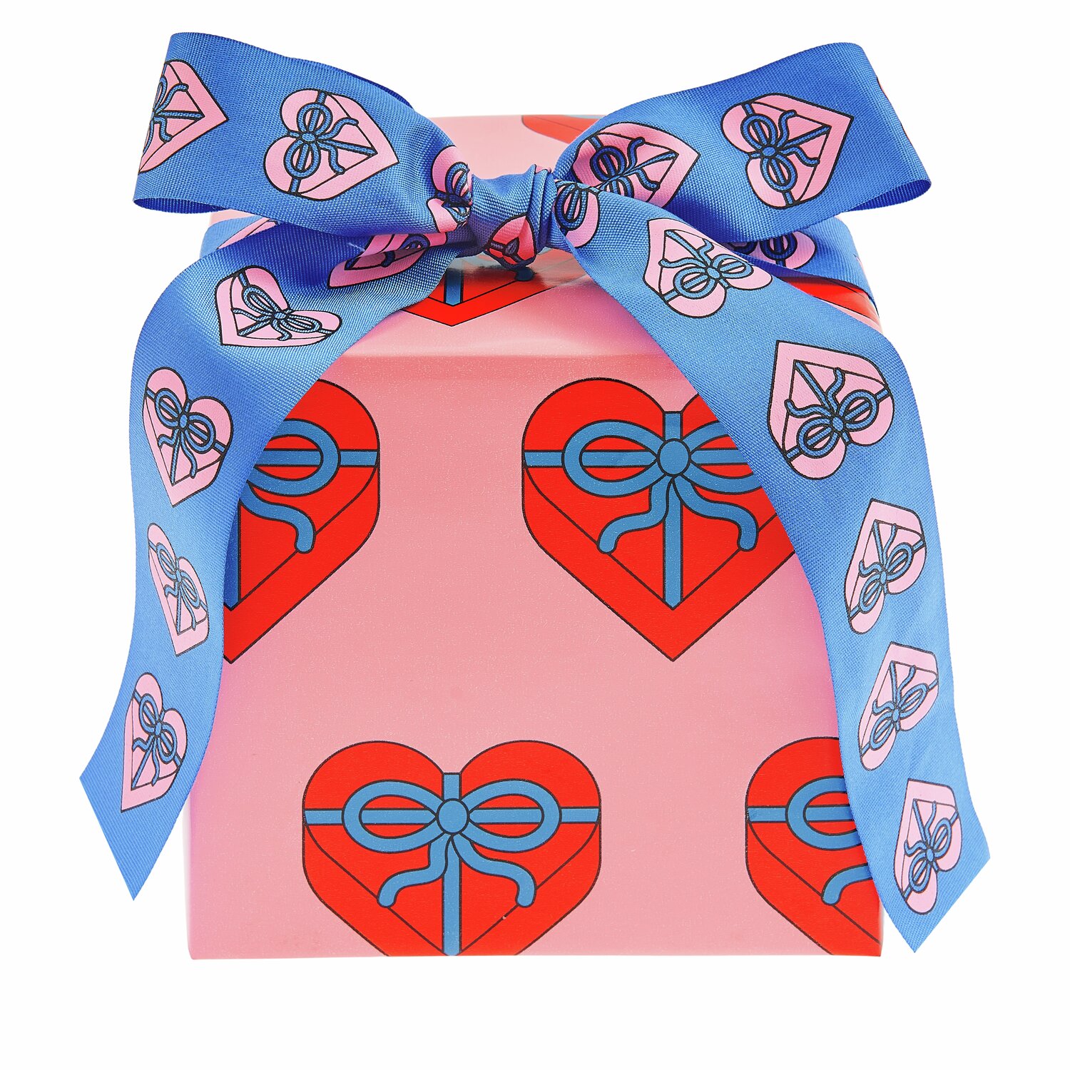 Rico Design x Redfries Geschenkpapier Herz Boxen 70x200cm von Rico Design