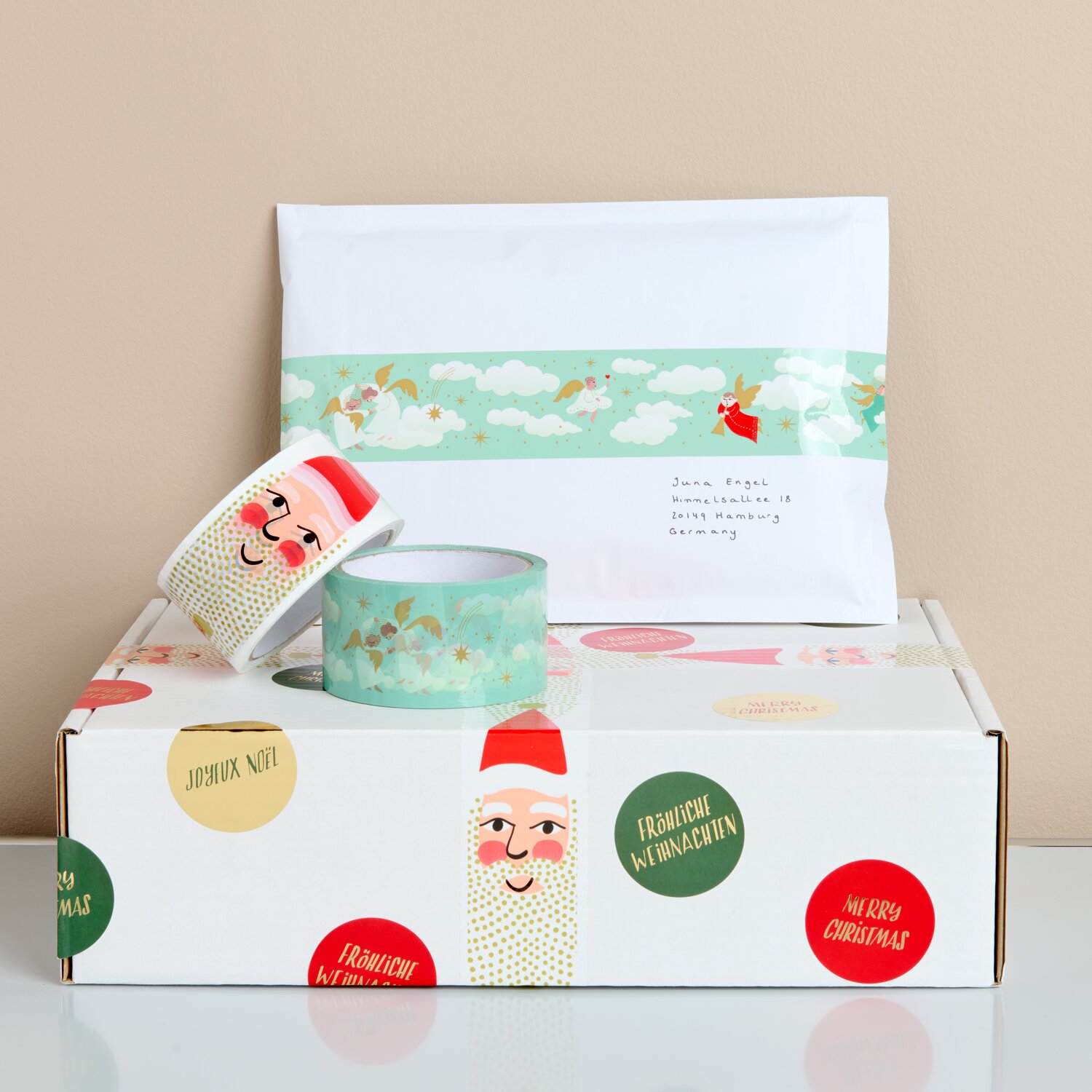 Paper Poetry Paketklebeband Advent Engel 5cmx32m von Rico Design