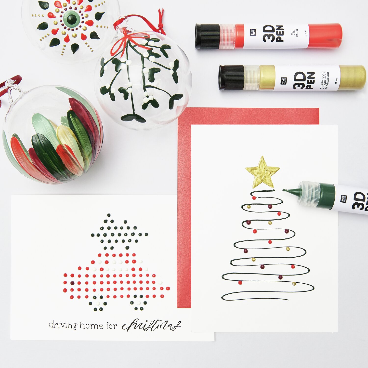 3D Pen Farbe 27ml Farbe Weiß von Rico Design