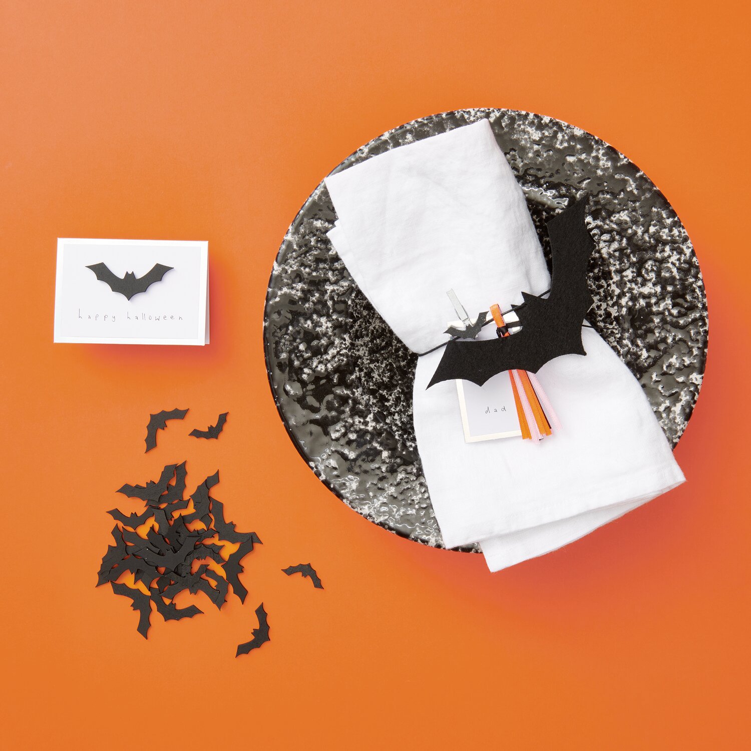 Filzhänger Fledermaus schwarz 6,3x14,5cm von Rico Design