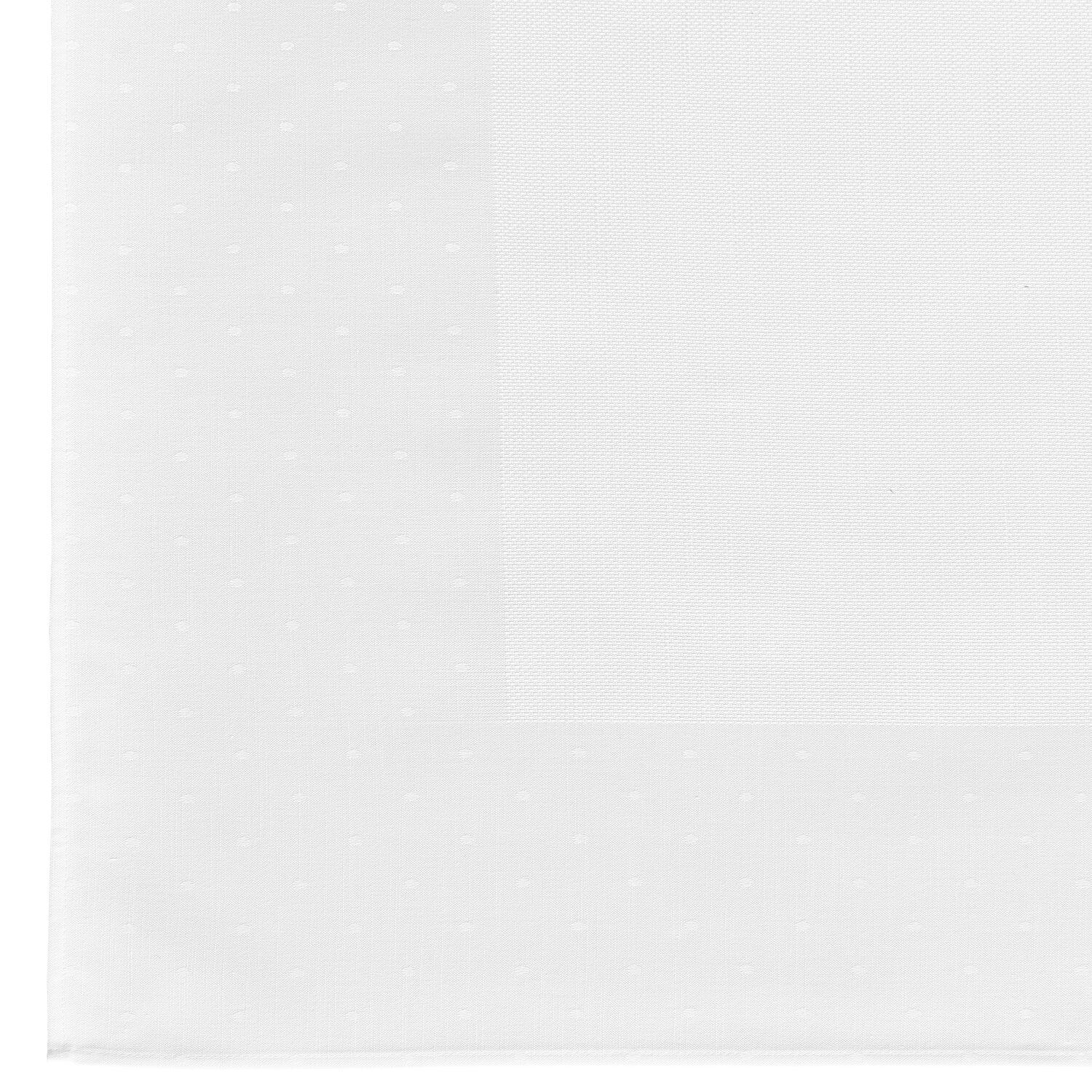 Tischdecke weiß zum Besticken 90x90cm von Rico Design