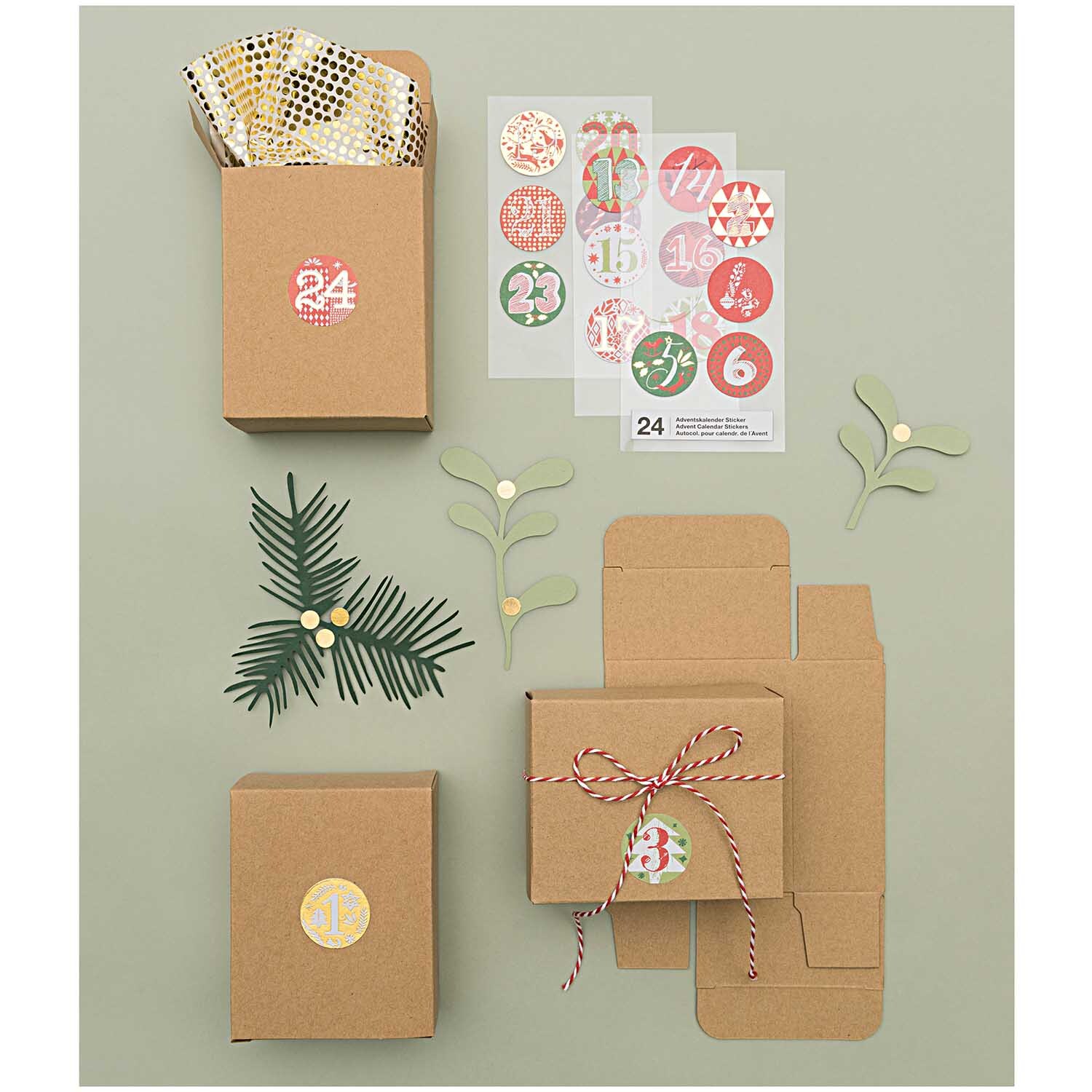 Paper Poetry Adventskalender Boxen Set 24teilig Paper Poetry Adventskalender Boxen Set 24teilig