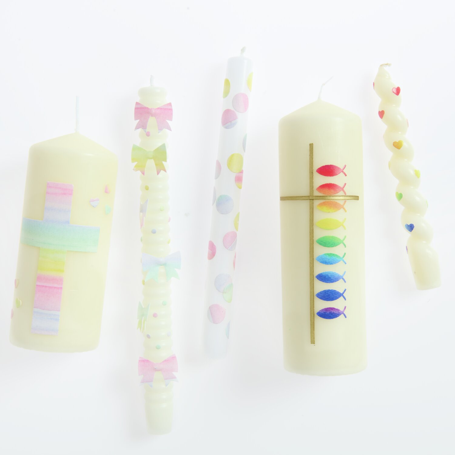 Wachsplatte Rainbow Farbe Rainbow Pastell von Rico Design