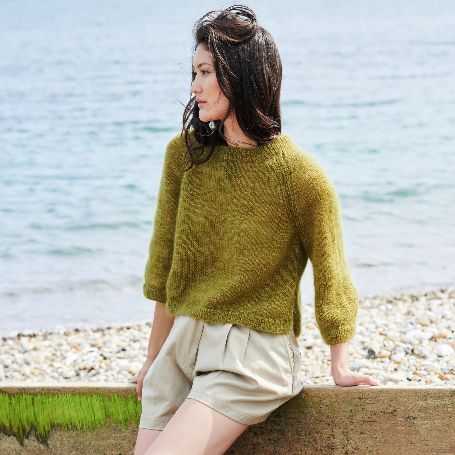 Strickset Pullover Modell 18 aus Lovewool No. 22 von Rico Design