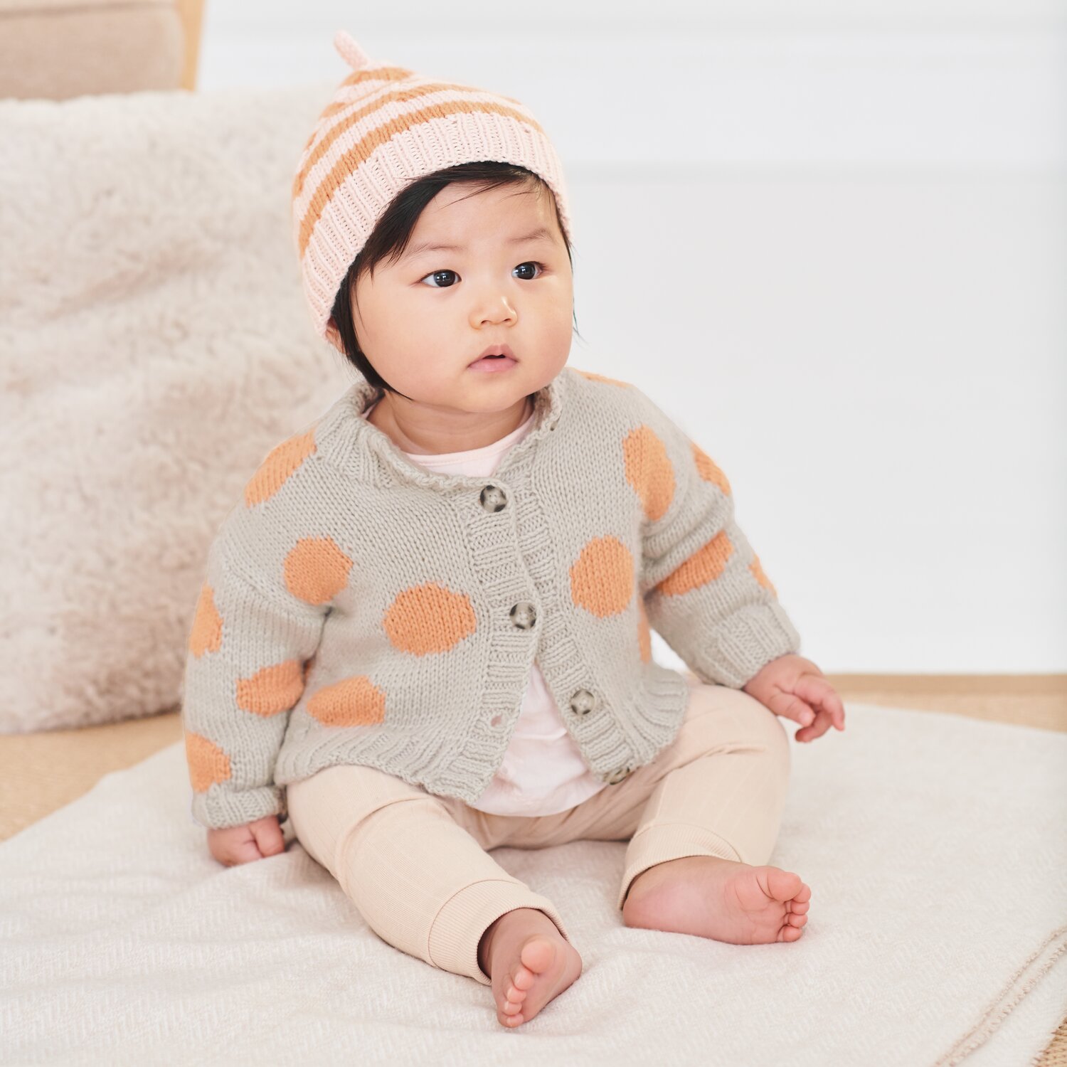 Strickset Jacke Modell 09 aus Baby 042 von Rico Design
