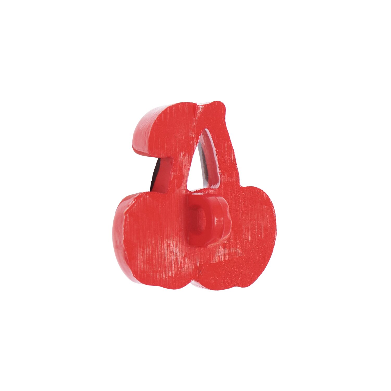 Knopf Kirsche Rot 1,7x1,7cm Knopf Kirsche Rot 1,7x1,7cm