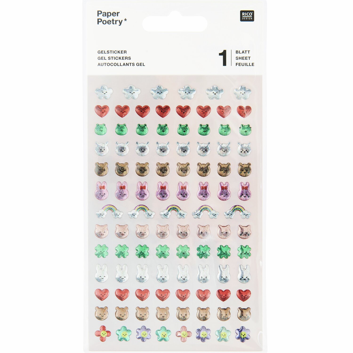 Paper Poetry Gelsticker Chingu von Rico Design