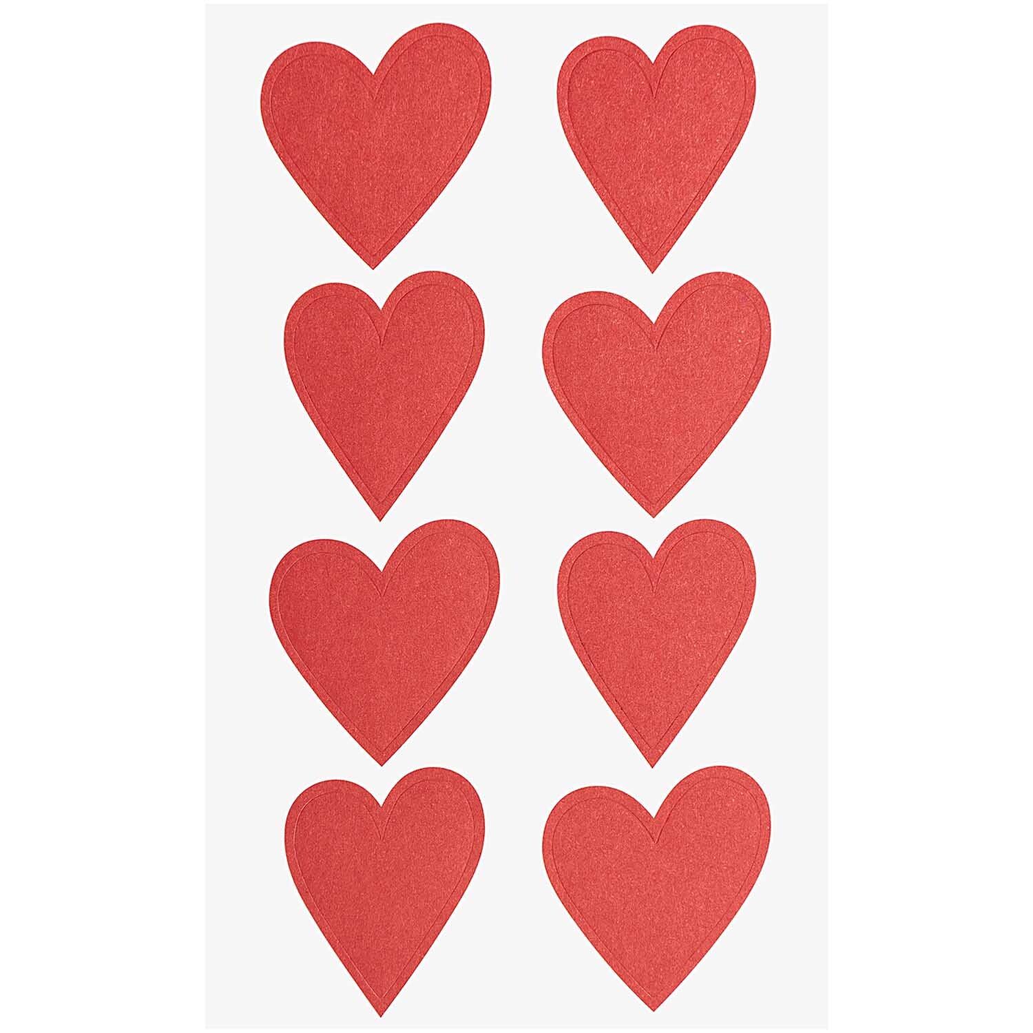 Paper Poetry Sticker Herzen 4 Blatt Paper Poetry Sticker Herzen 4 Blatt