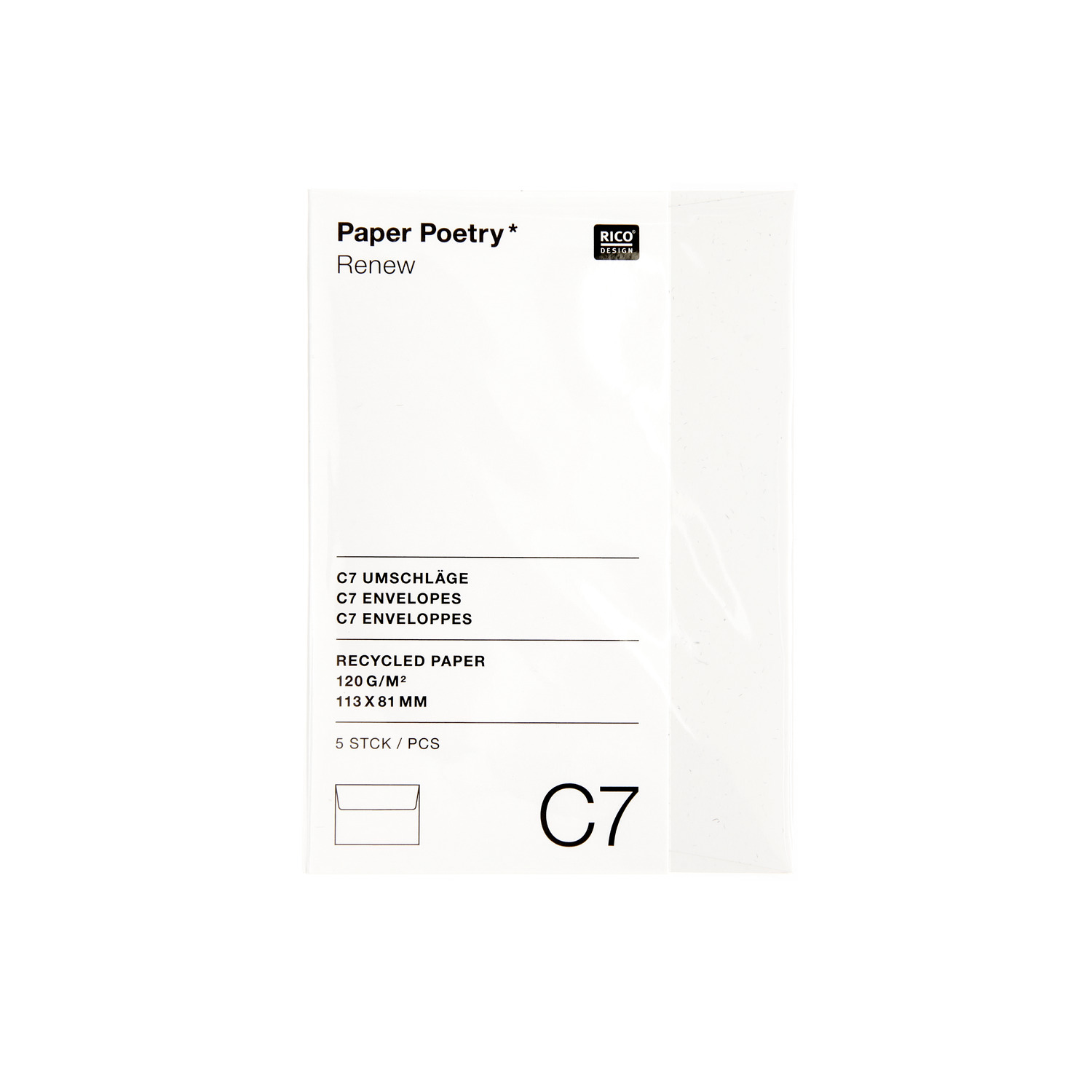 Paper Poetry Renew Umschläge C7 Paper Poetry Renew Umschläge C7
