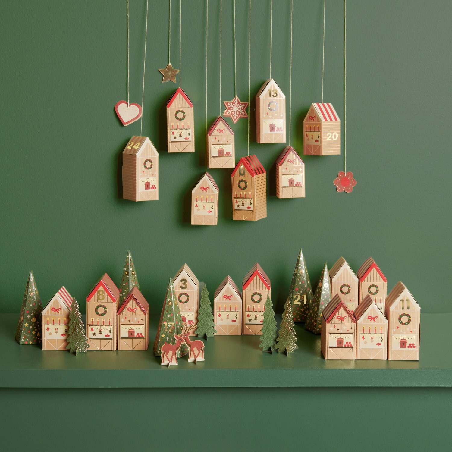 Adventskalender Bastelset von Rico Design Adventskalender Bastelset von Rico Design