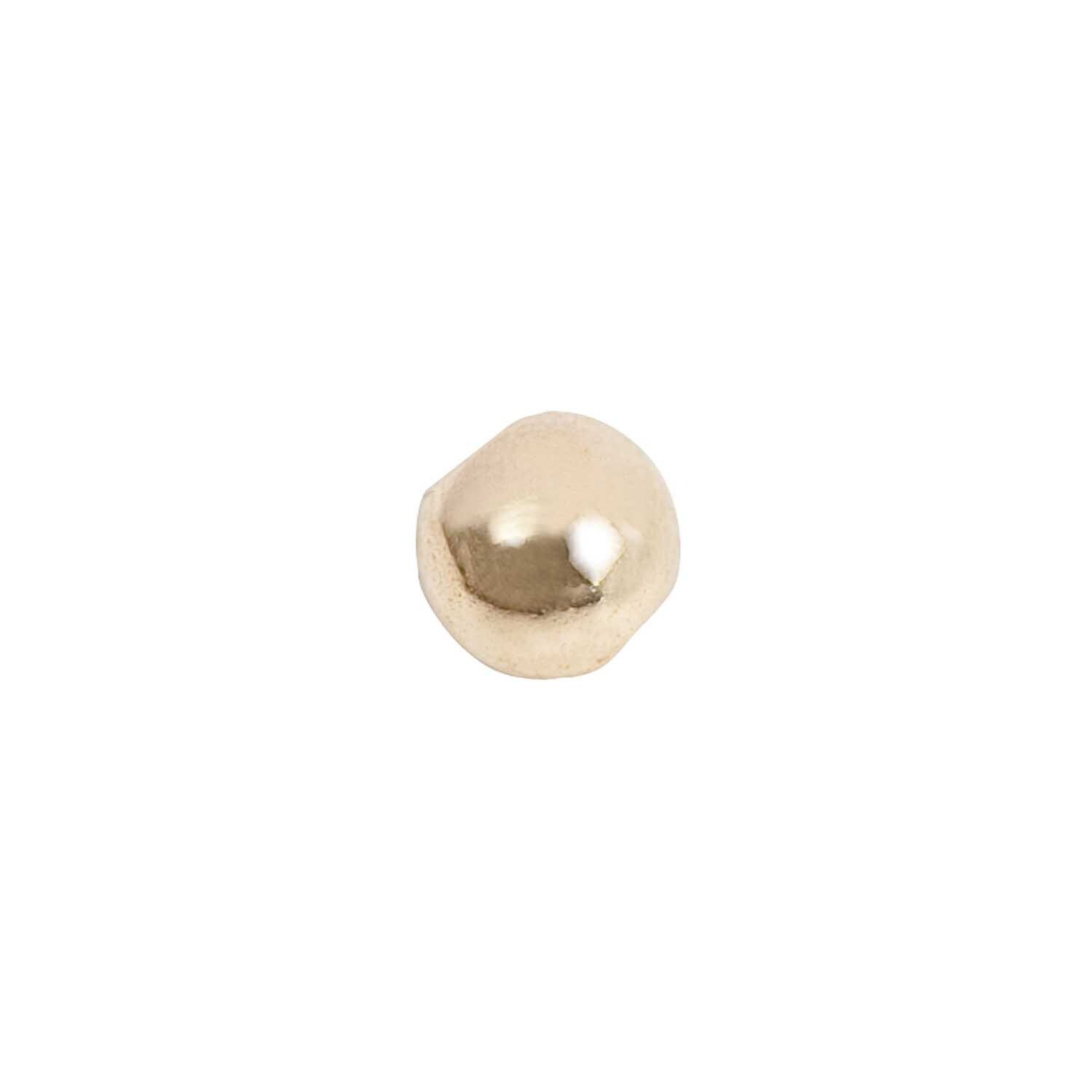 Perle glänzend gold 2,5mm 100 Stück Perle glänzend gold 2,5mm 100 Stück