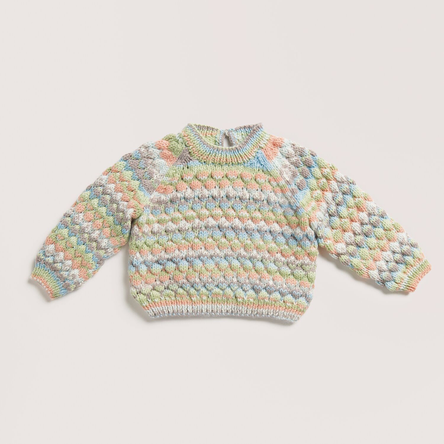Strickset Pullover Modell 16 aus Baby 042 von Rico Design