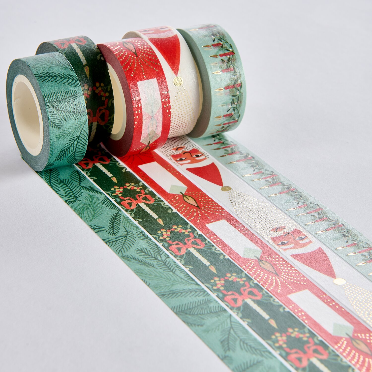 Tape Set Advent Advent 5 Stück 1,5cmx10m von Rico Design