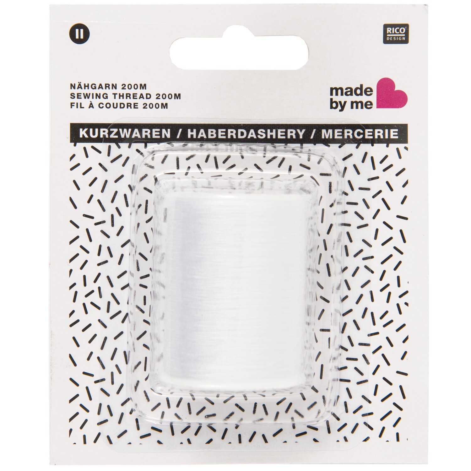 Nähgarn weiß 200m von Rico Design