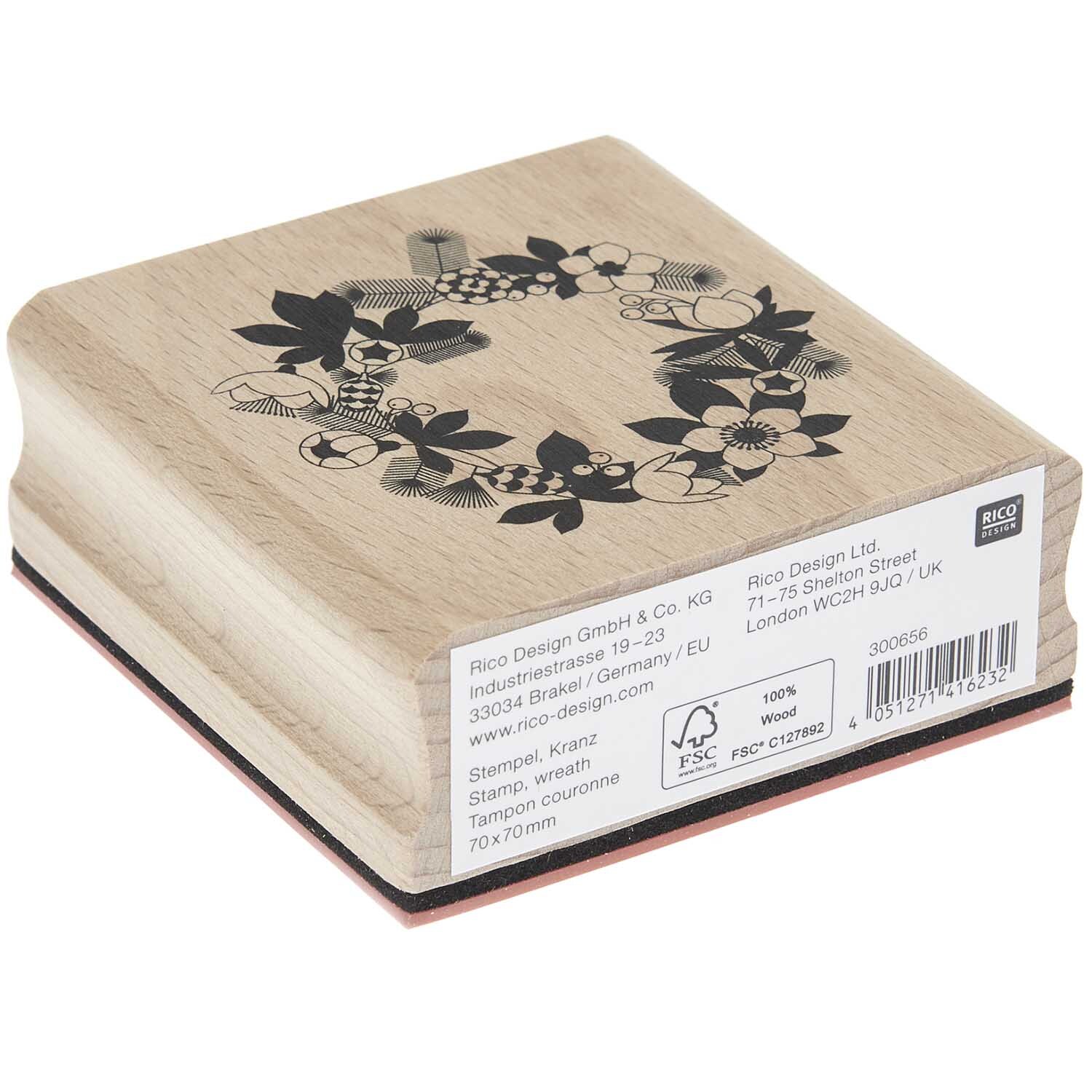 Paper Poetry Stempel Kranz 7x7cm Paper Poetry Stempel Kranz 7x7cm