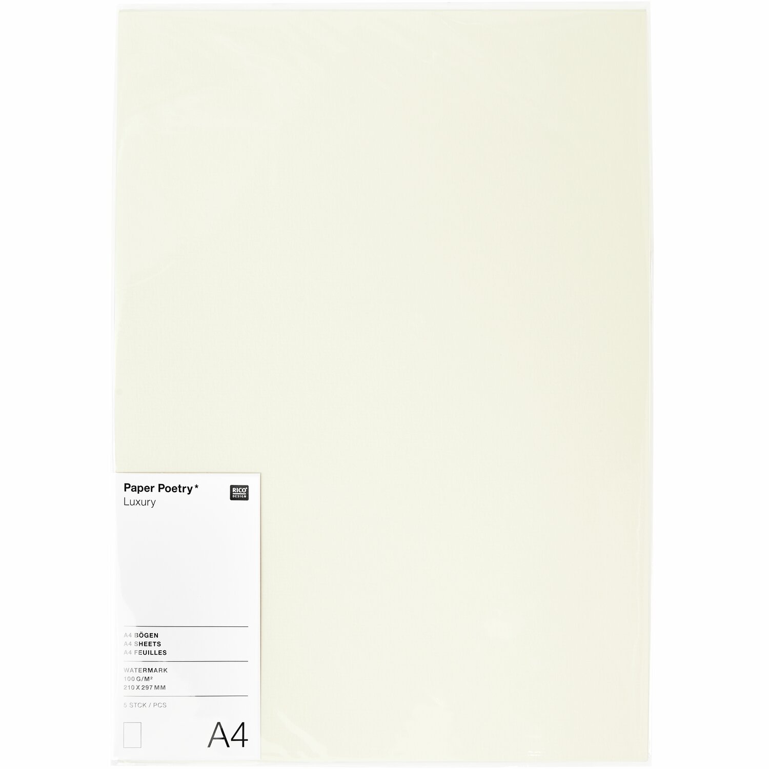 Paper Poetry Luxury Bögen A4 Paper Poetry Luxury Bögen A4