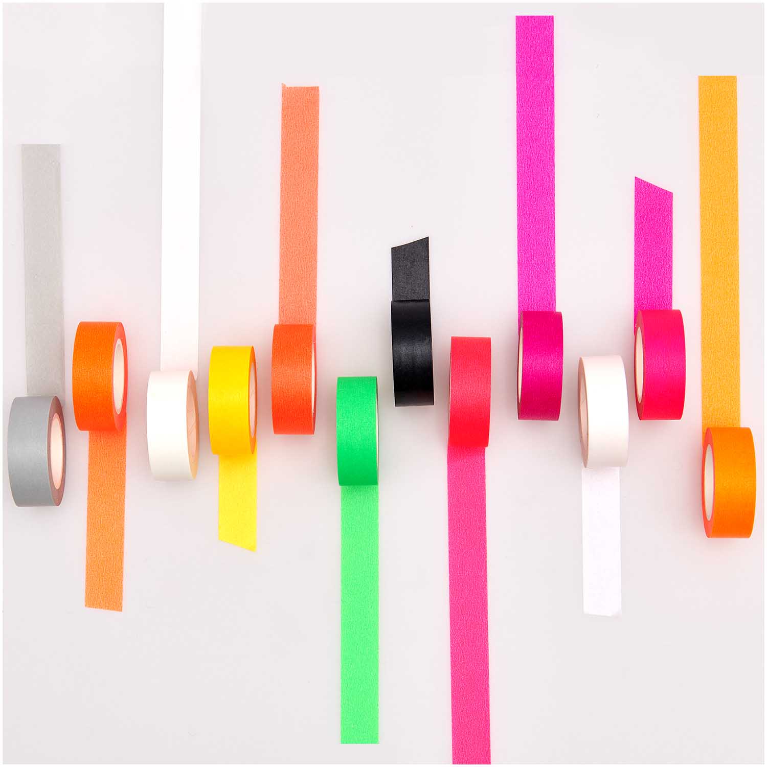 Washi Tape in Neon Farben