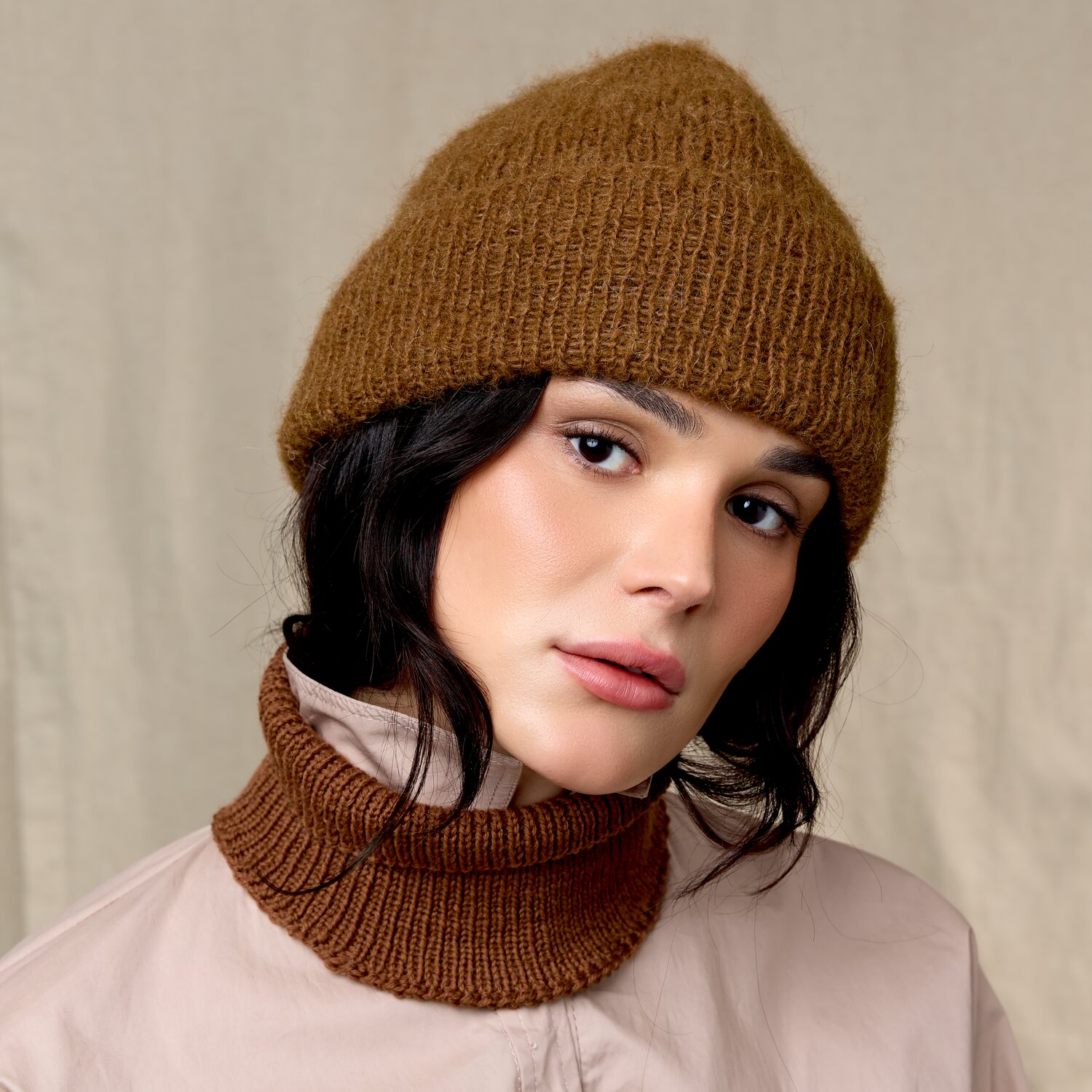 Strickset Mütze Modell 10 aus Luxury Knits Little Pieces von Rico Design