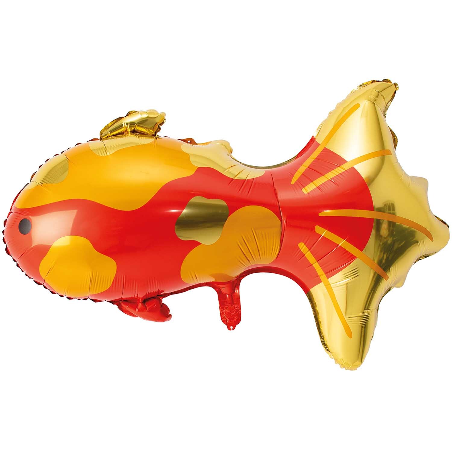 Folienballon Koi gold 85x54,5cm Folienballon Koi gold 85x54,5cm