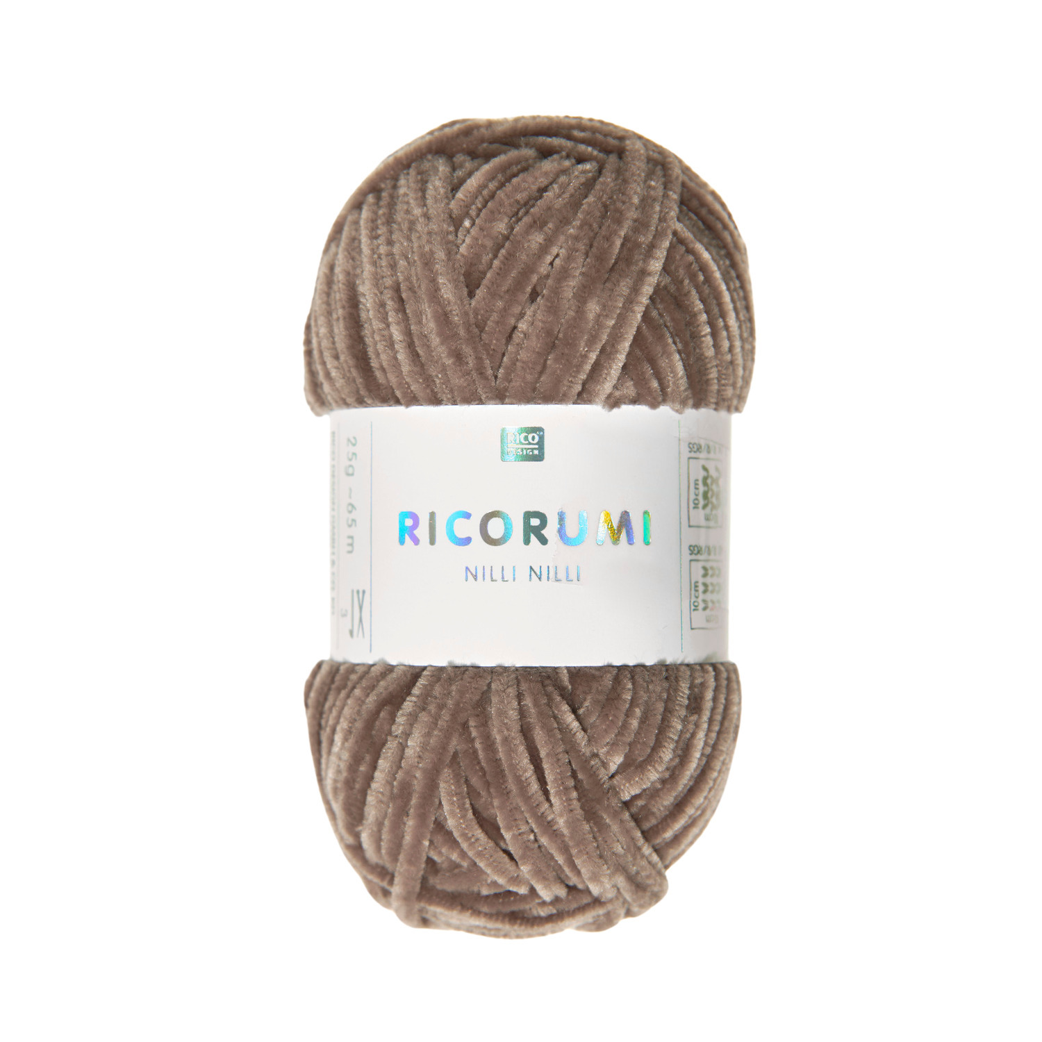 Ricorumi Nilli Nilli 25g Farbe Nougat von Rico Design Ricorumi Nilli Nilli: Weiches Garn in Nougat von Rico Design, 25g Knäuel, ideal für Häkelprojekte.