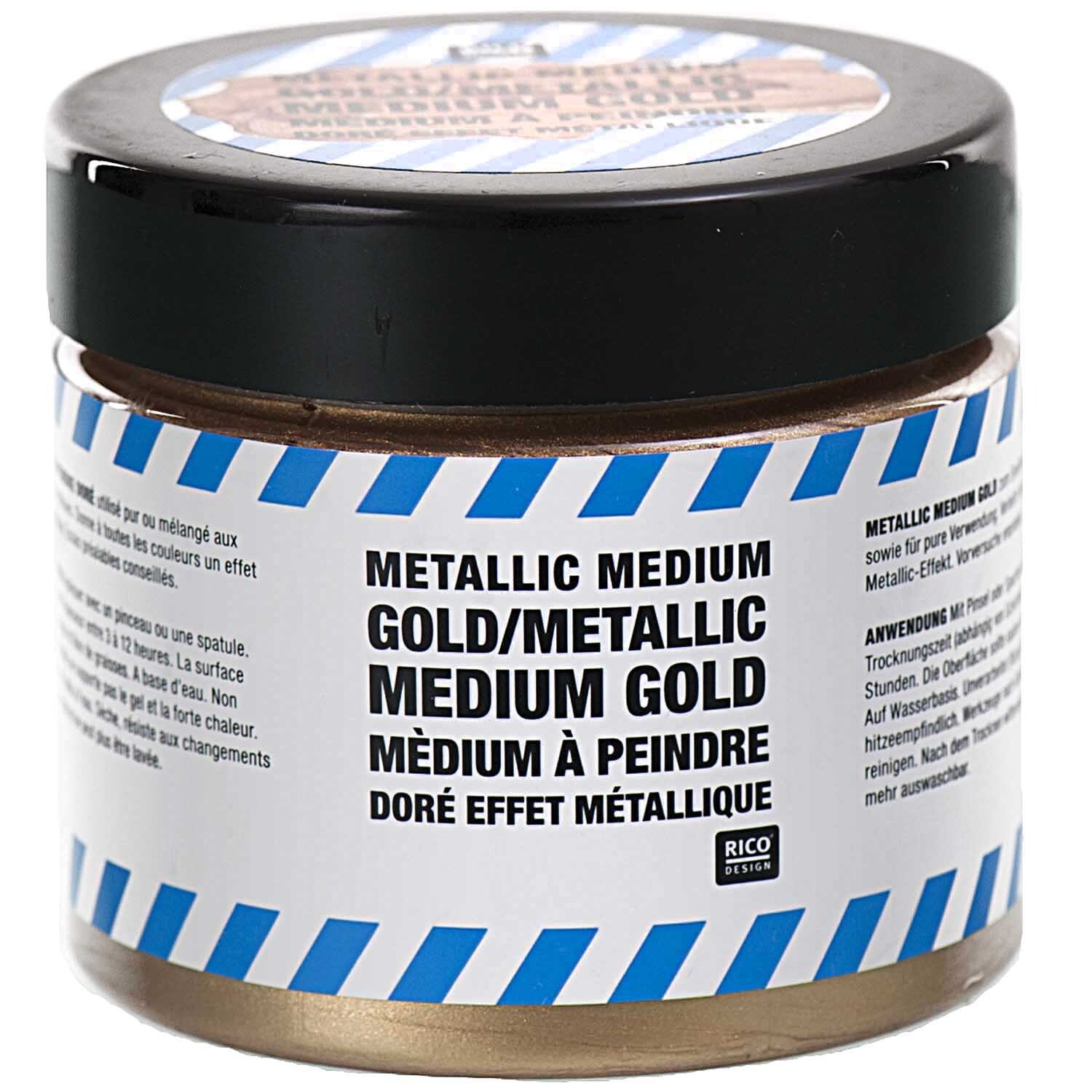 Metallic Medium gold 187g von Rico Design