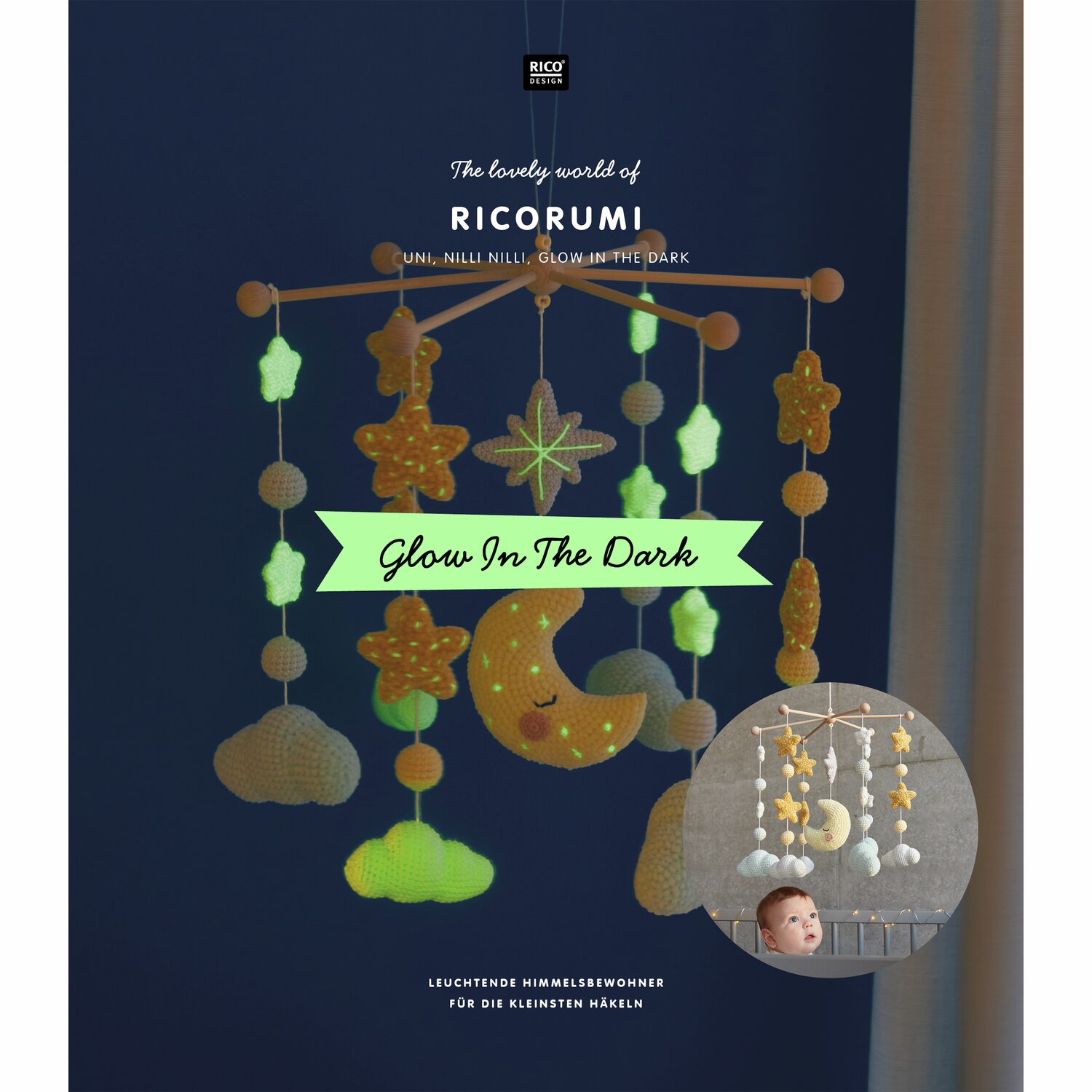Ricorumi Glow In The Dark Sprachauswahl deutsch von Rico Design Ricorumi Glow In The Dark Sprachauswahl deutsch von Rico Design