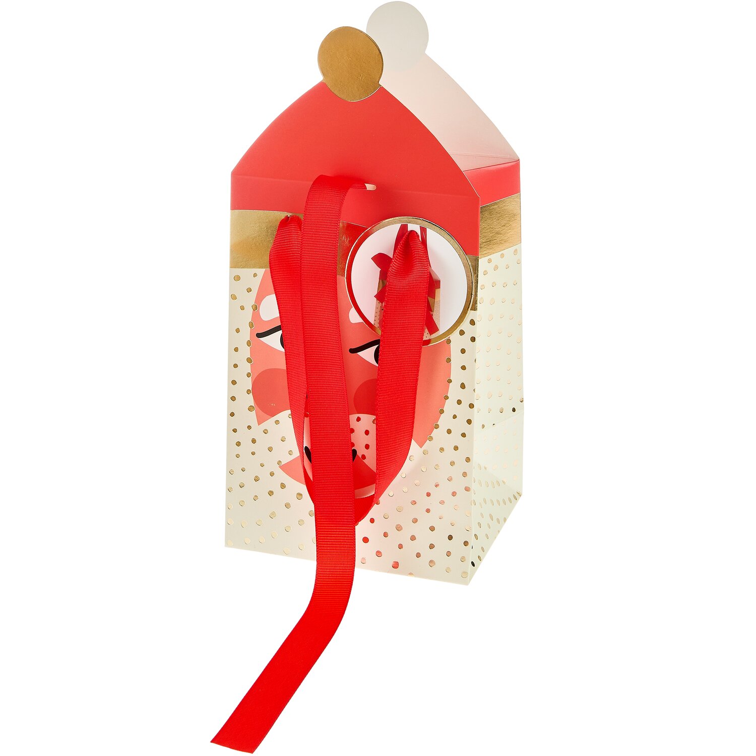 Geschenktüte Advent Weihnachtsmann 12x20,5x1,5cm von Rico Design