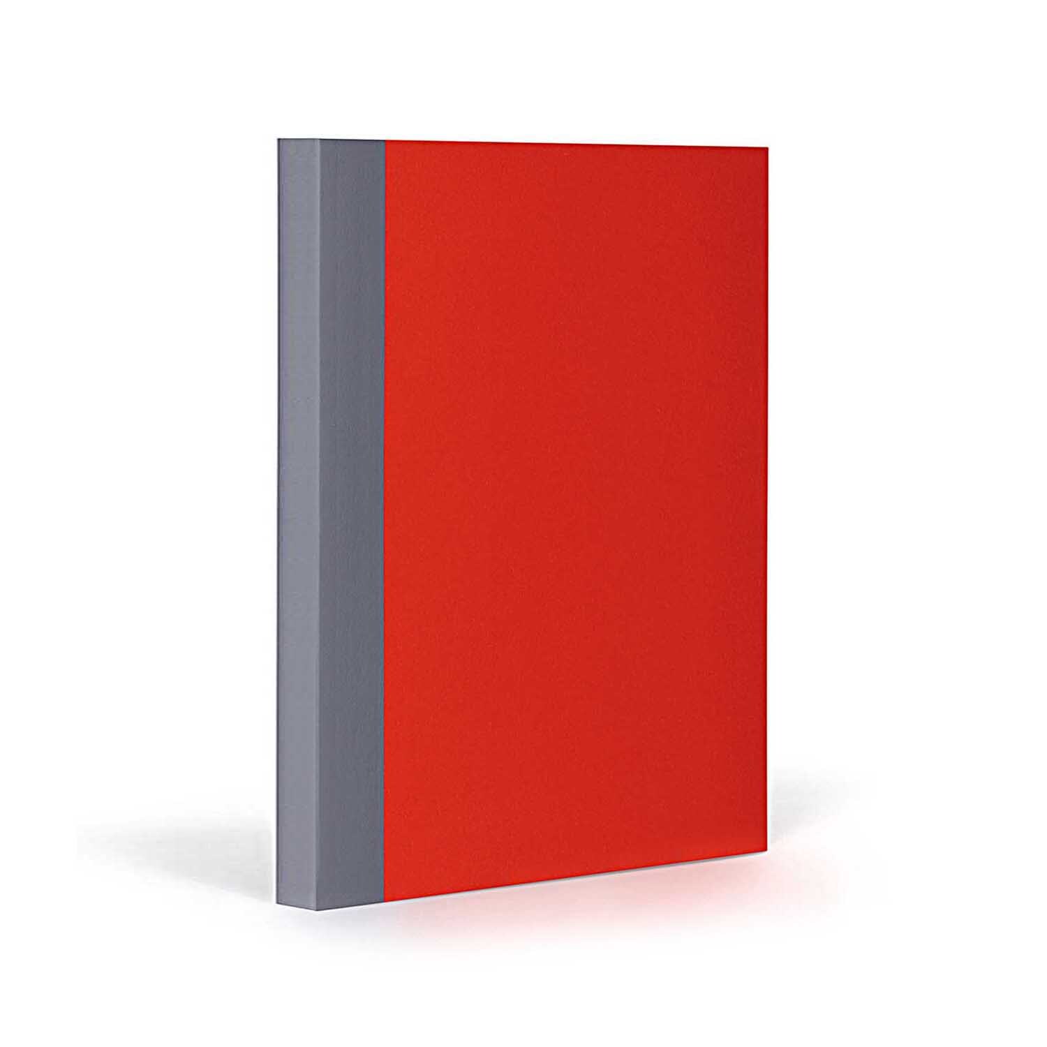 Notizbuch A5 liniert cherry-grey Notizbuch A5 liniert cherry-grey