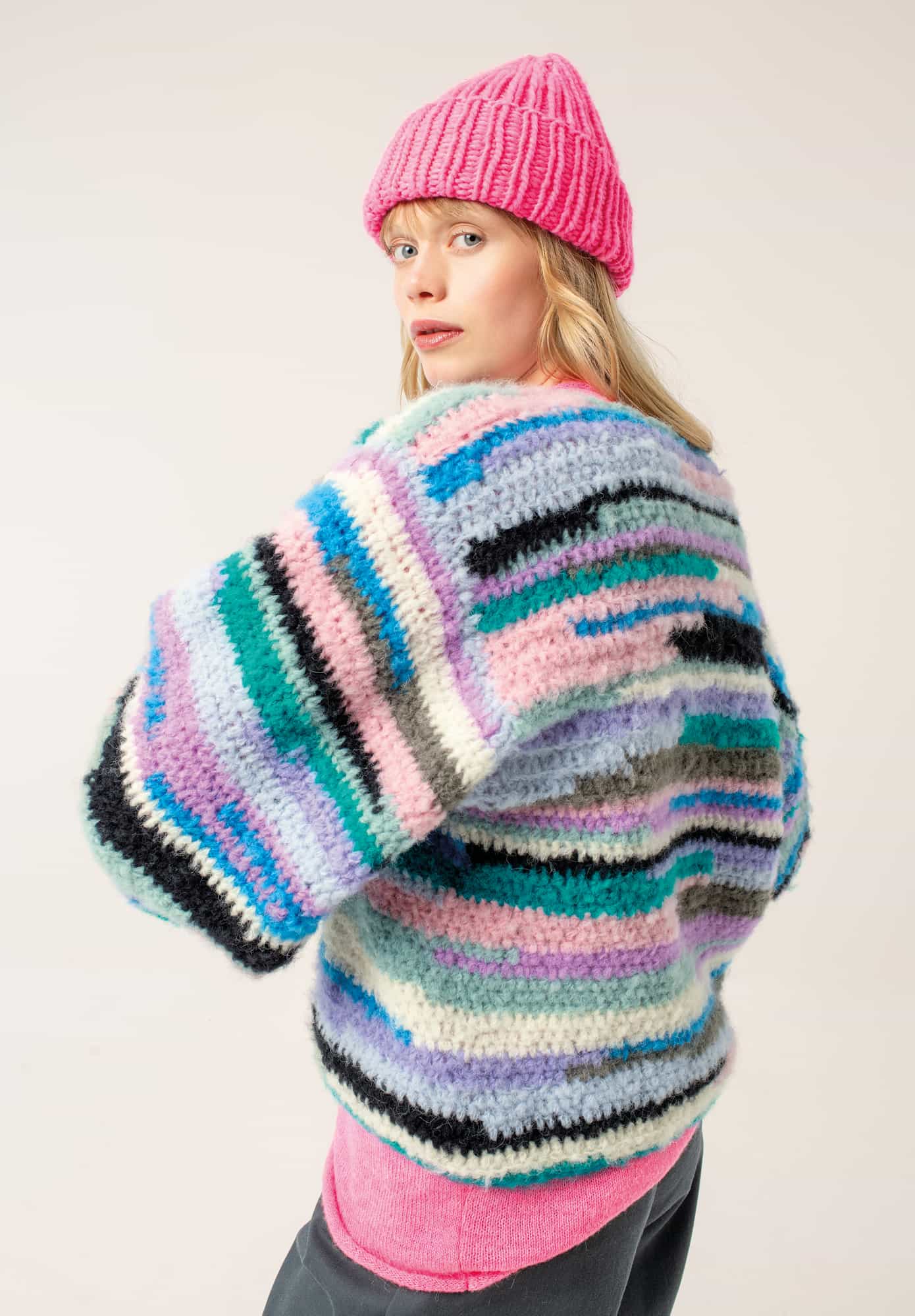 Gehäkelter Pullover