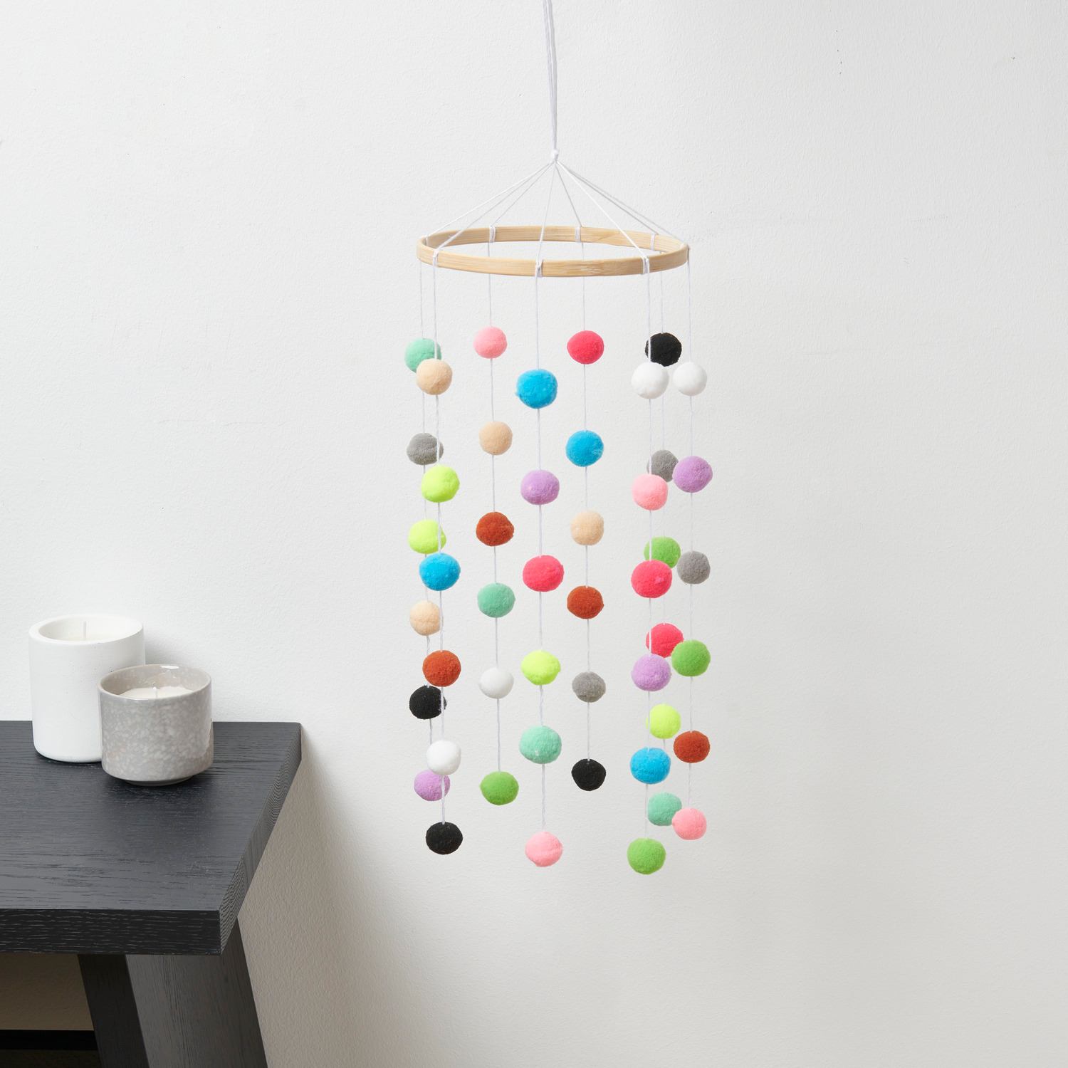 Bastelset Pompon Mobile bunt Bastelset Pompon Mobile bunt