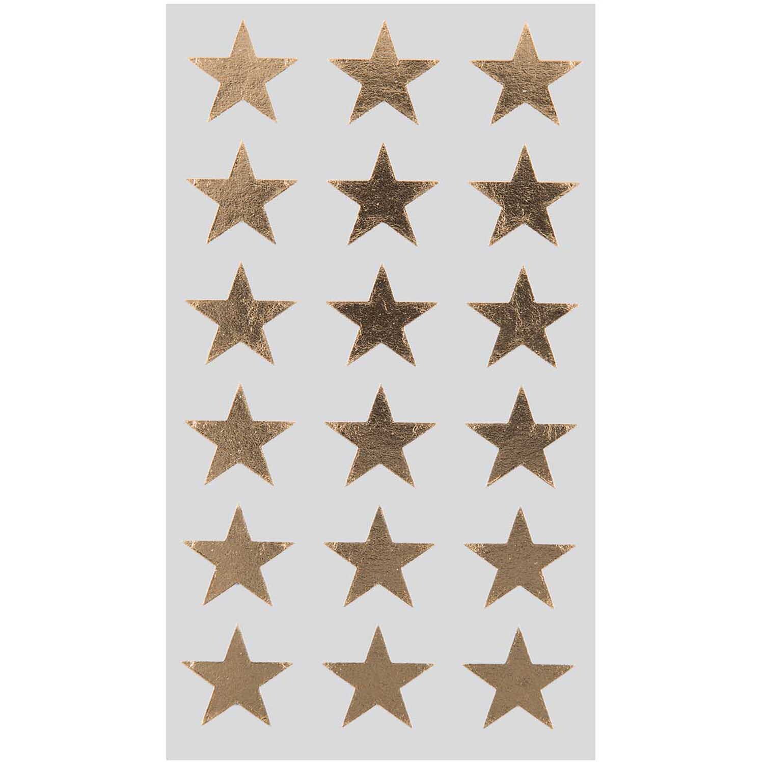 Paper Poetry Sticker Sterne gold 18mm 4 Bogen Paper Poetry Sticker Sterne gold 18mm 4 Bogen