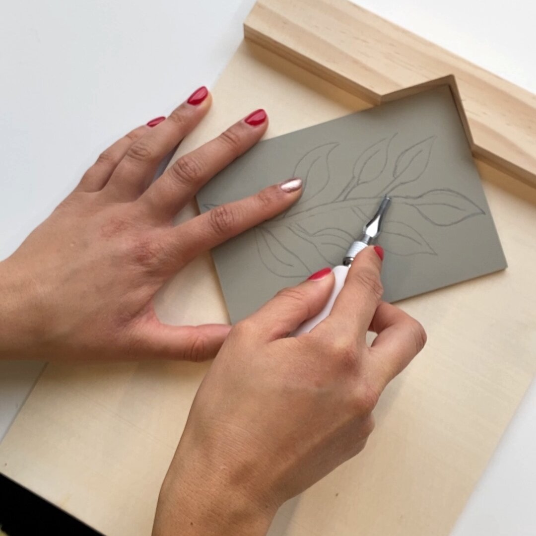 Ricolino Schnitzblockhalter 22,5x31x3,9cm von Rico Design