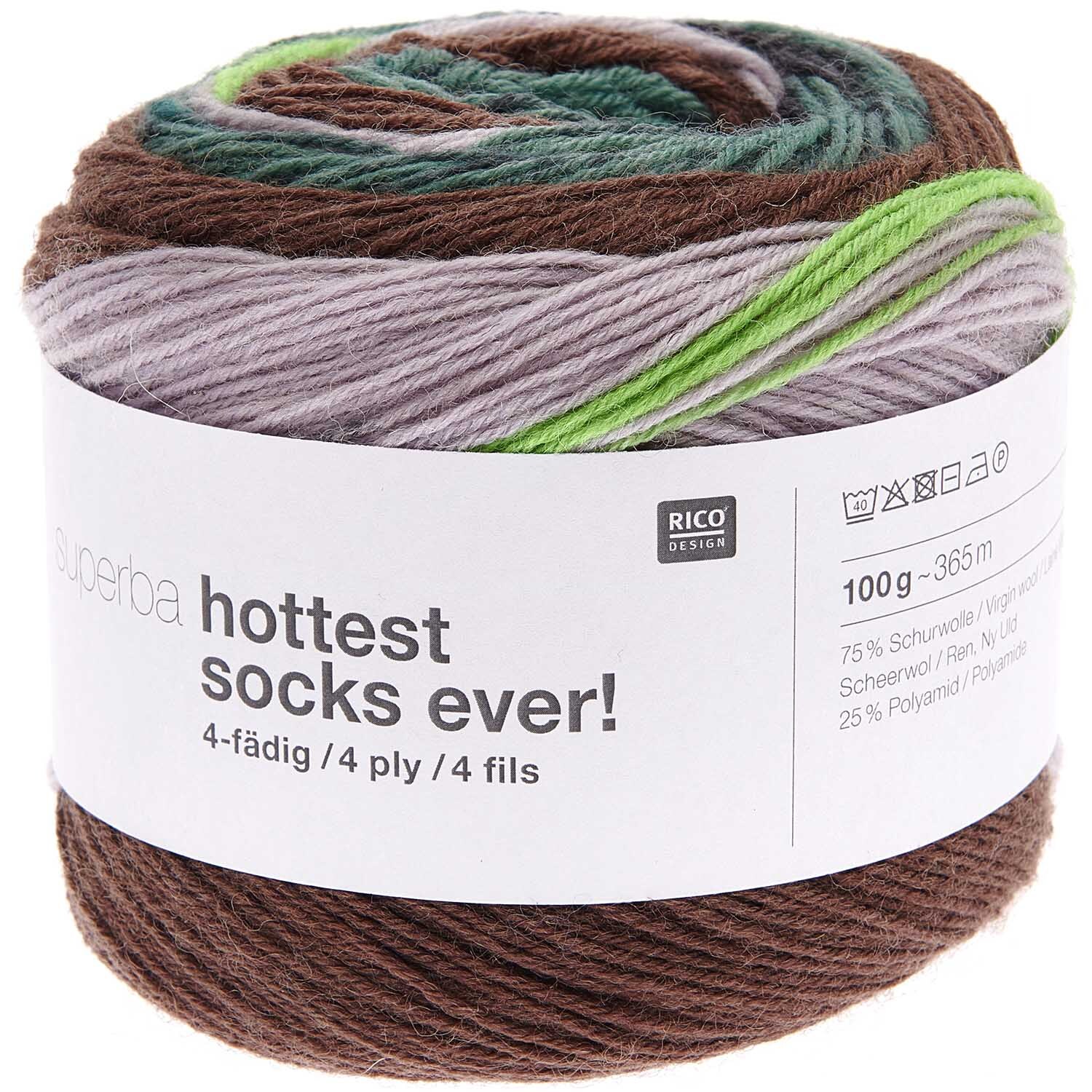 Superba Hottest Socks ever! 4fädig Superba Hottest Socks ever! 4fädig