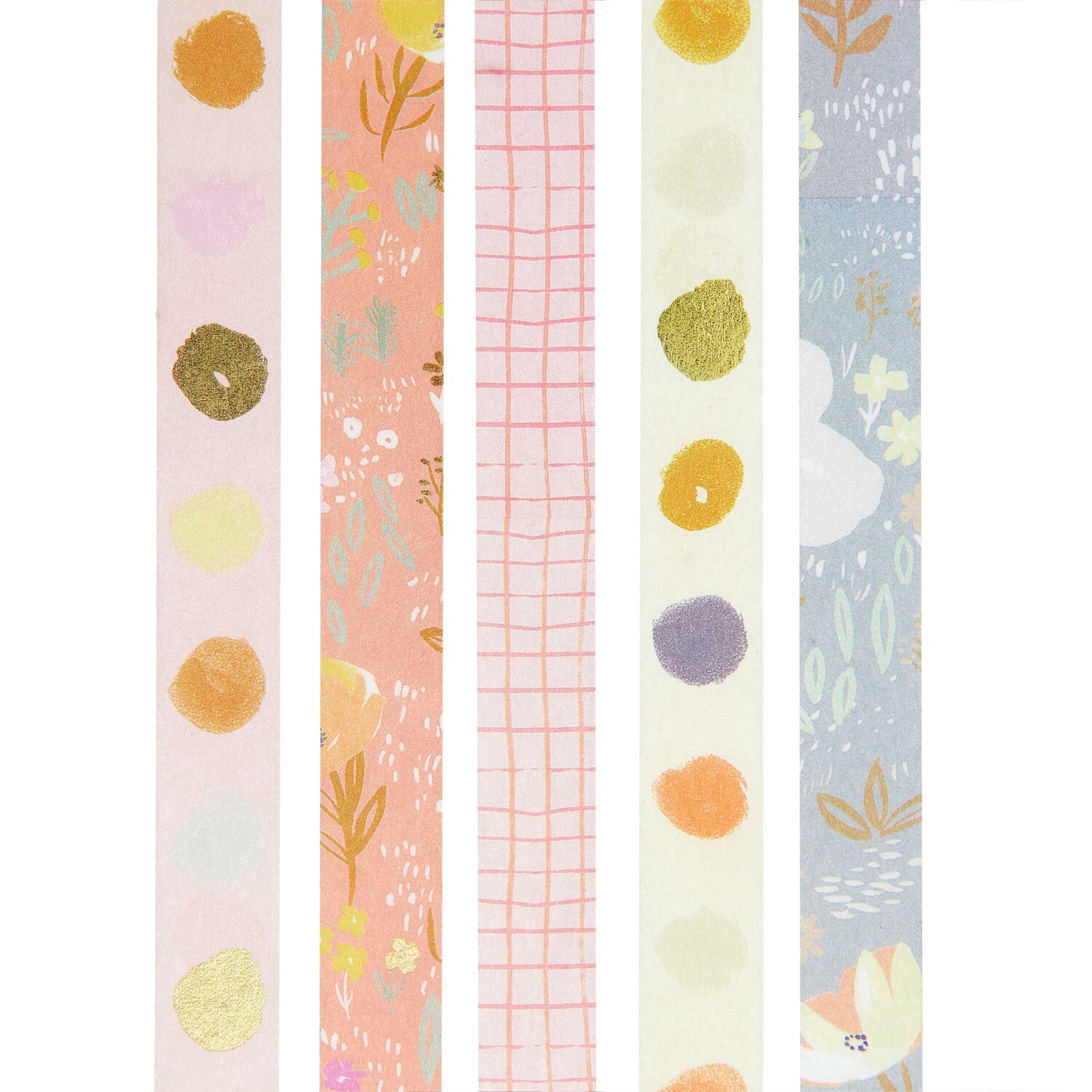 Paper Poetry Tape-Set Crafted Nature 1,5cm 10m 5 Stück Paper Poetry Tape-Set Crafted Nature 1,5cm 10m 5 Stück